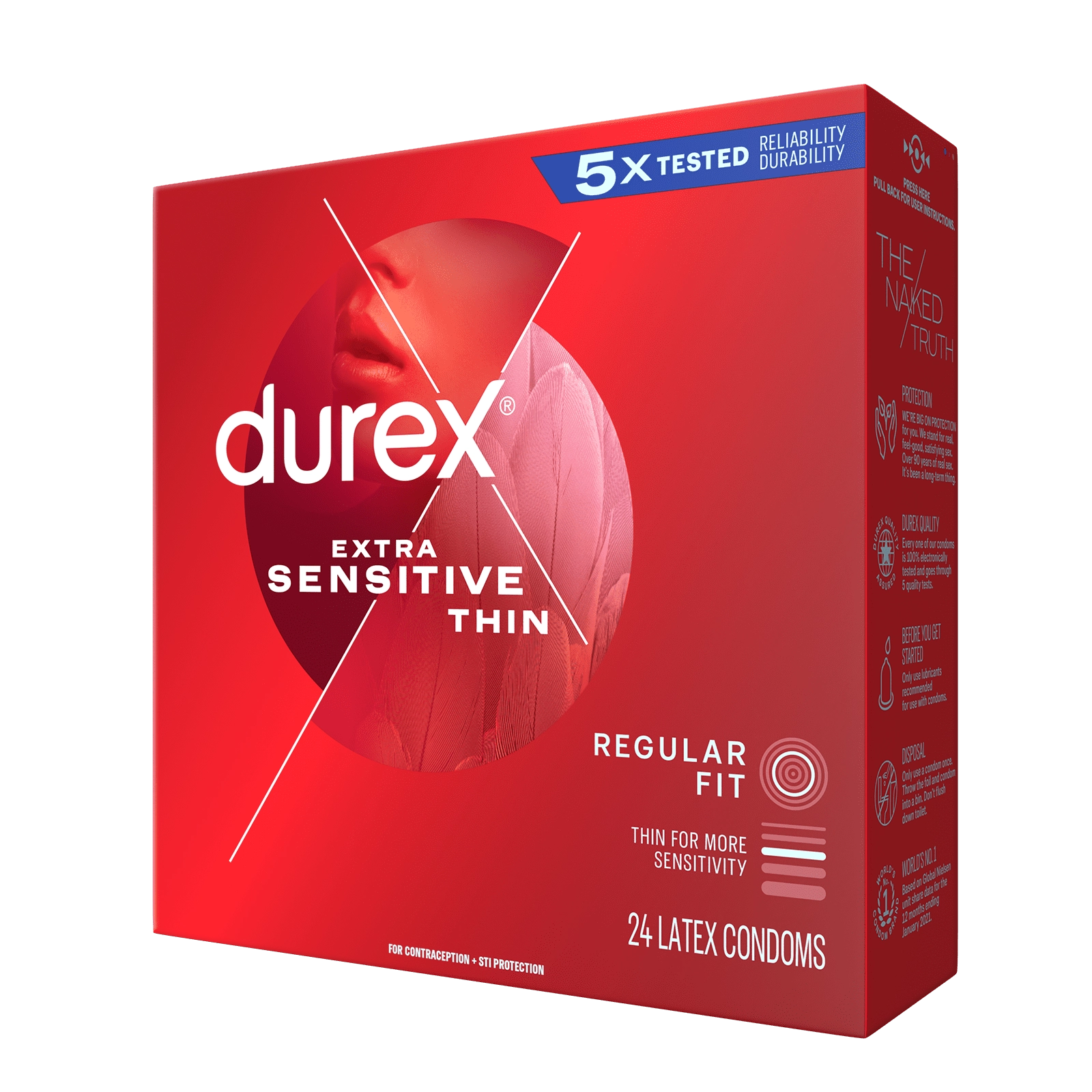 Extra Sensitive Regular Fit Condoms