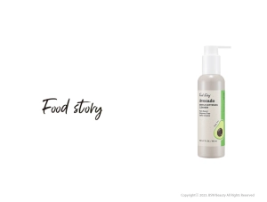 FOOD STORY AVOCADO GENTLE SOFTENING CLEANSER 4.05 FL. OZ. / 120 mL