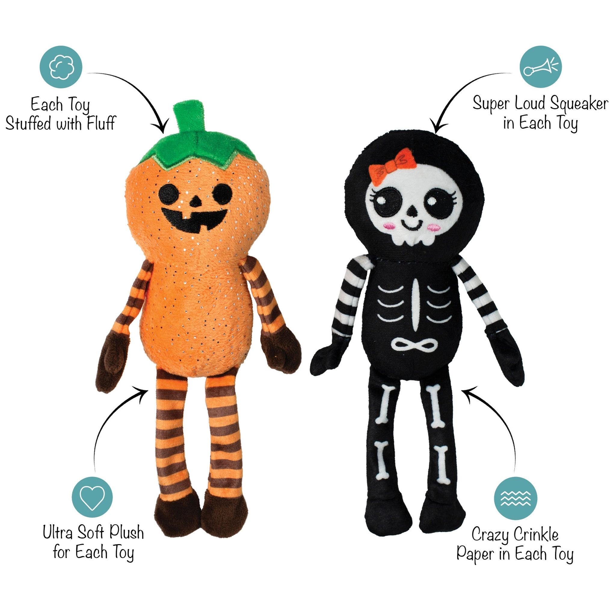 Fringe Oh My Gourd Multi Dog Toys