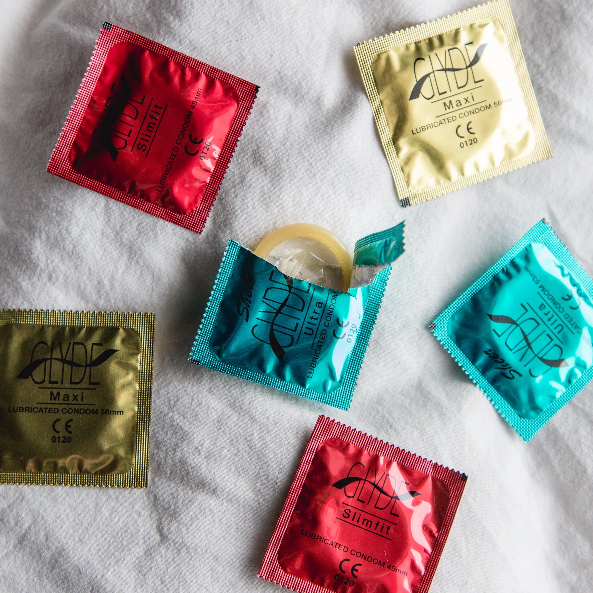 Glyde SlimFit Smaller Fit Condoms - 12 Pack