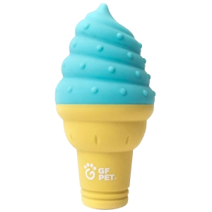 Go Fresh Pet Ice Cream Cone Toy Blue Dog Toys