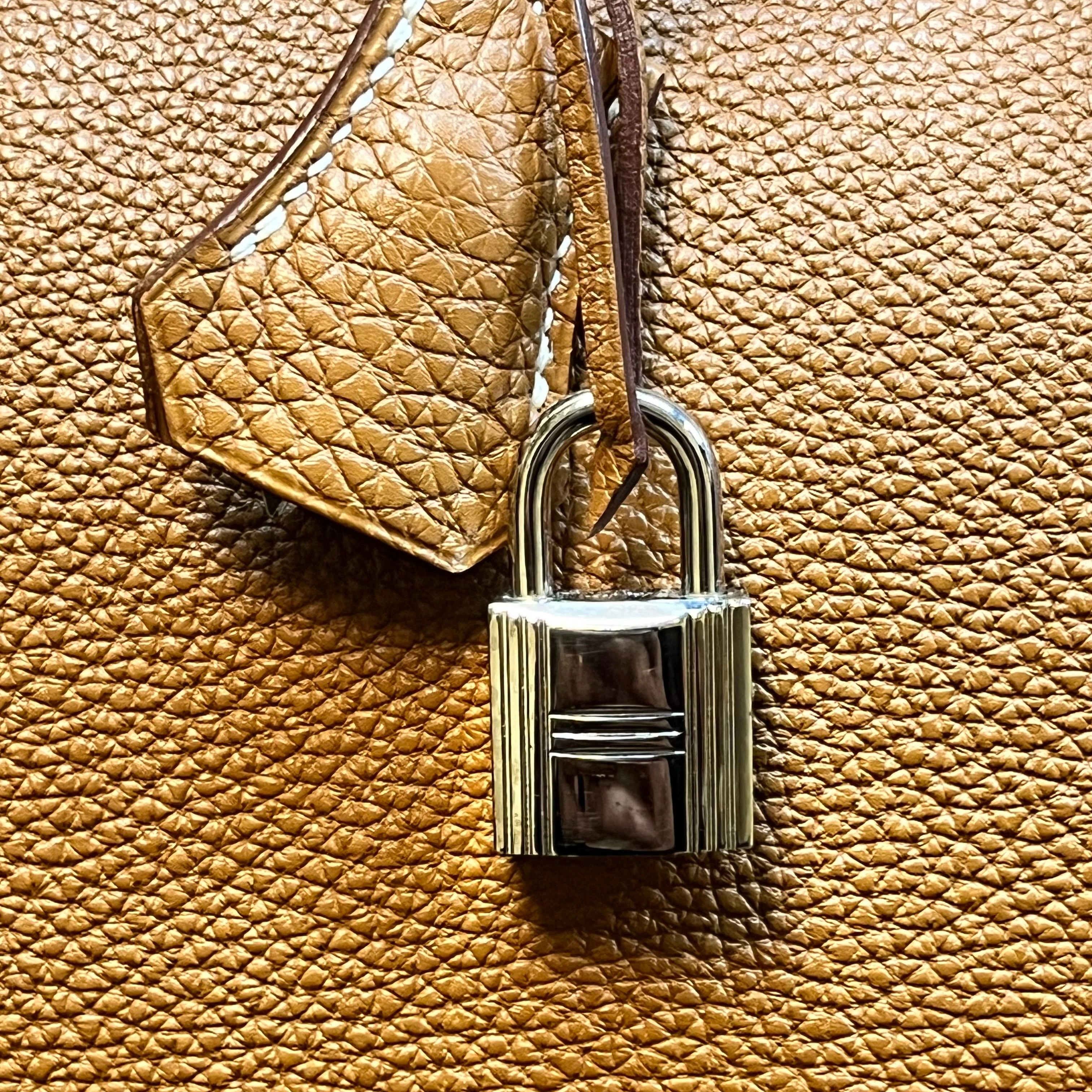 HERMES Birkin 35 Togo Satchel Bag