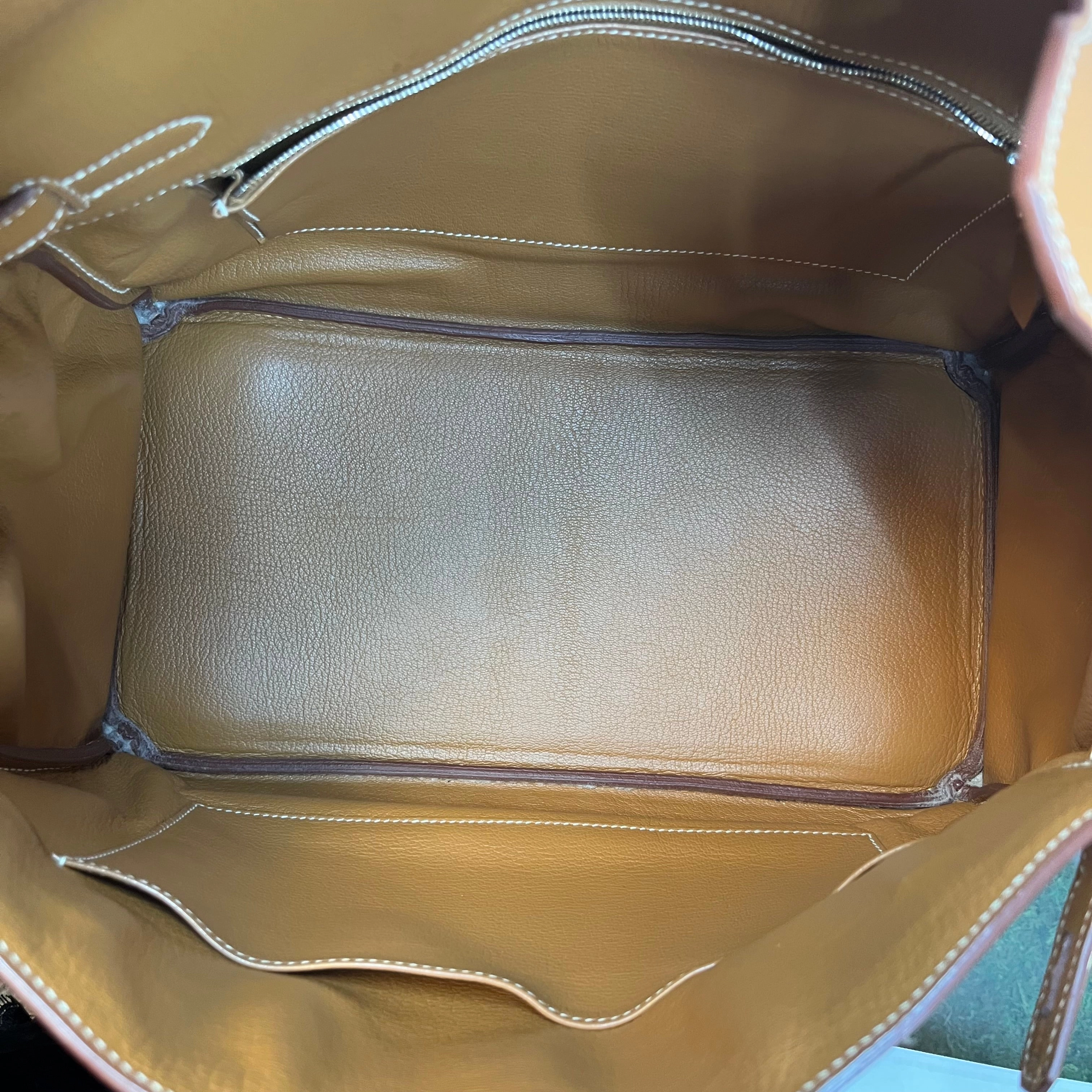HERMES Birkin 35 Togo Satchel Bag