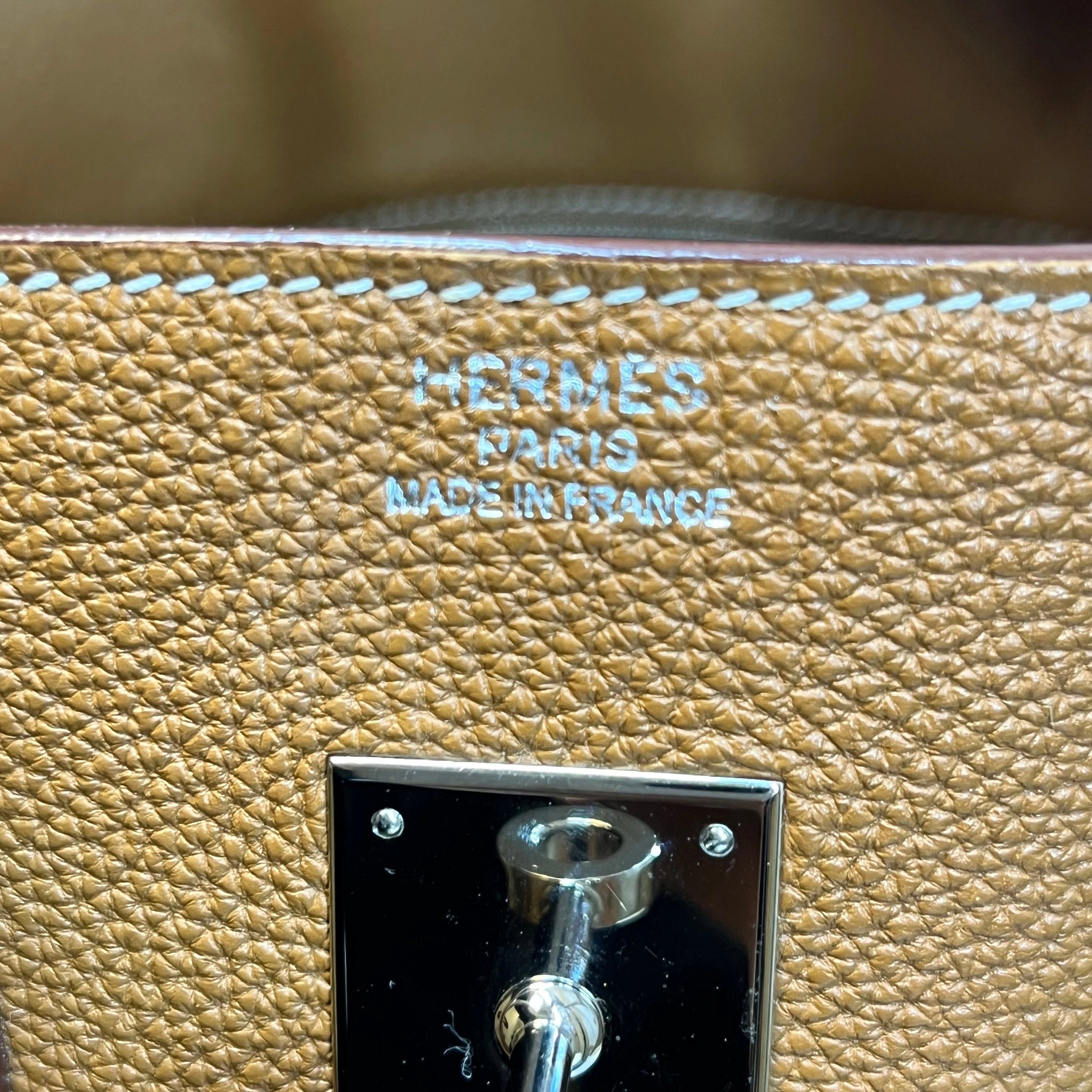 HERMES Birkin 35 Togo Satchel Bag