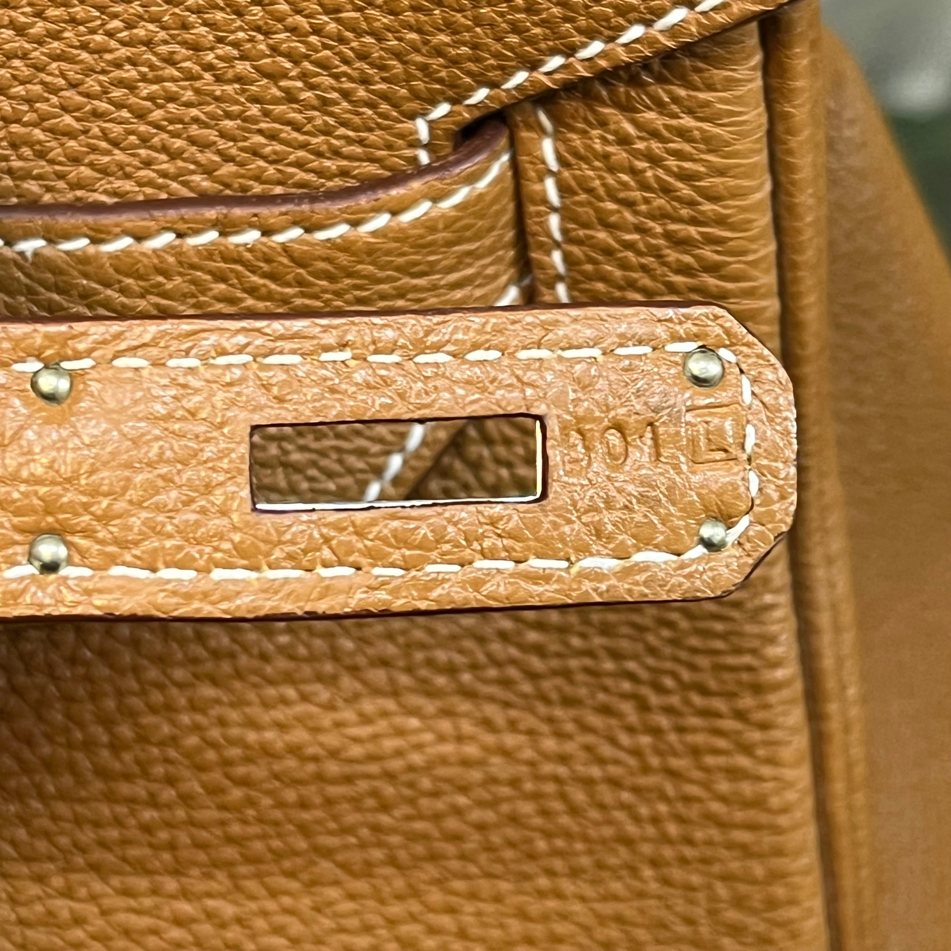 HERMES Birkin 35 Togo Satchel Bag
