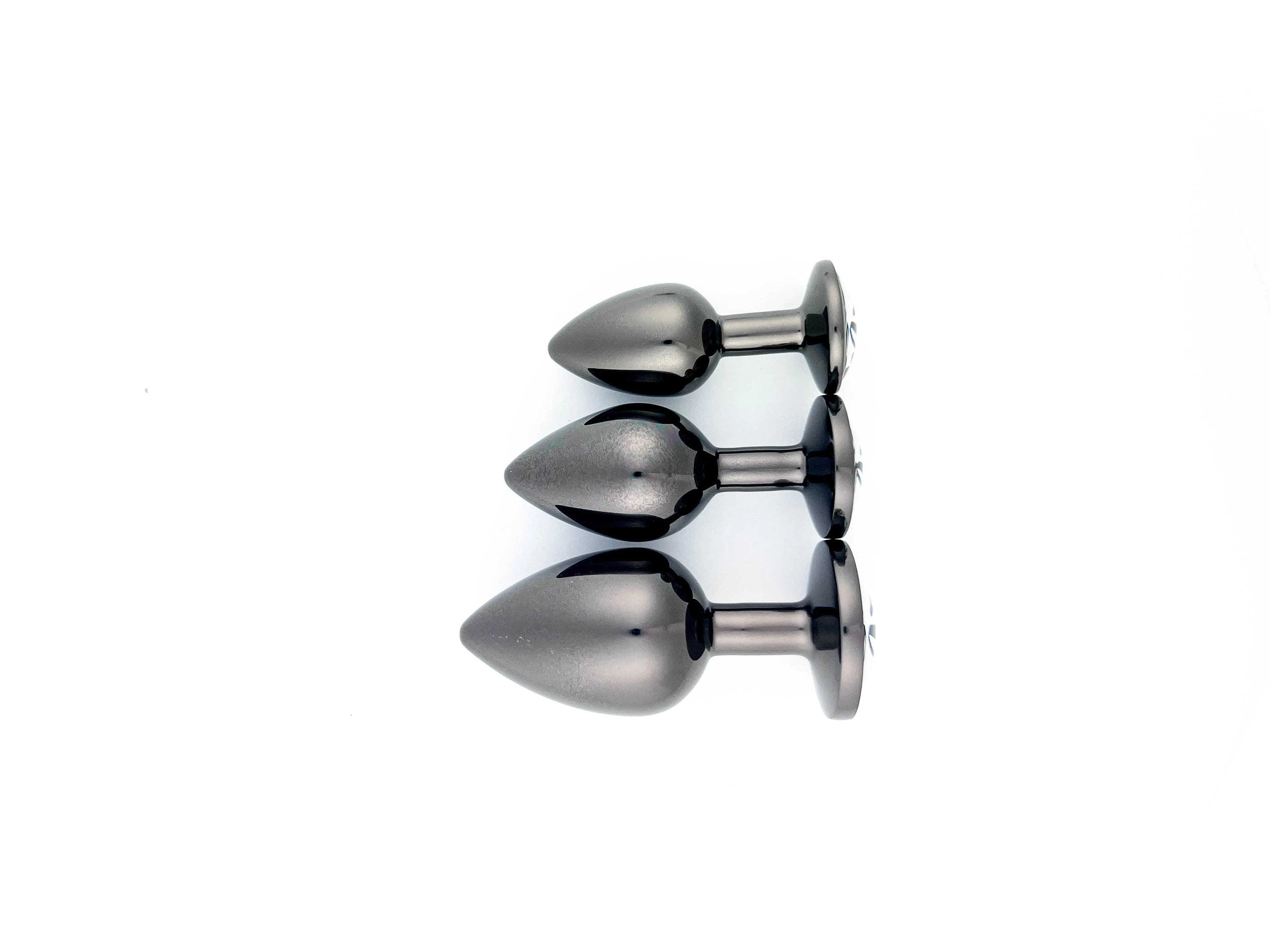 His or Hers Butt Plugs Featuring a Mustache or Sexy Lips