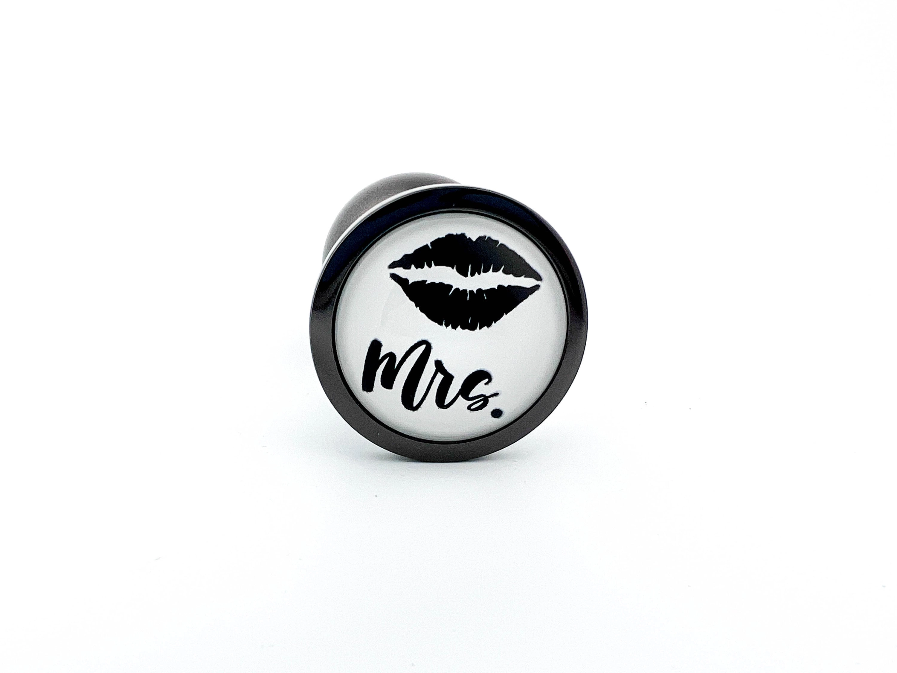 His or Hers Butt Plugs Featuring a Mustache or Sexy Lips