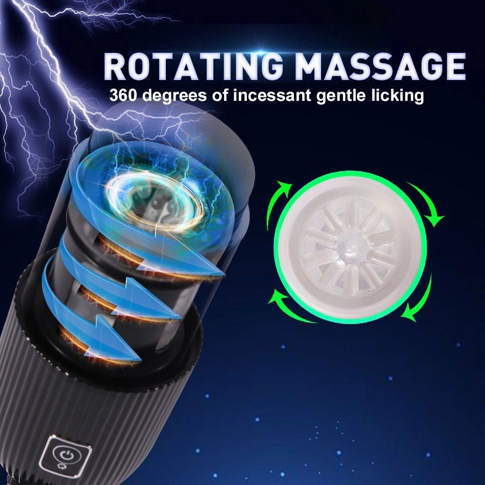 HiSmith Rotating Male Masturbation Cup For Premium Sex Machine