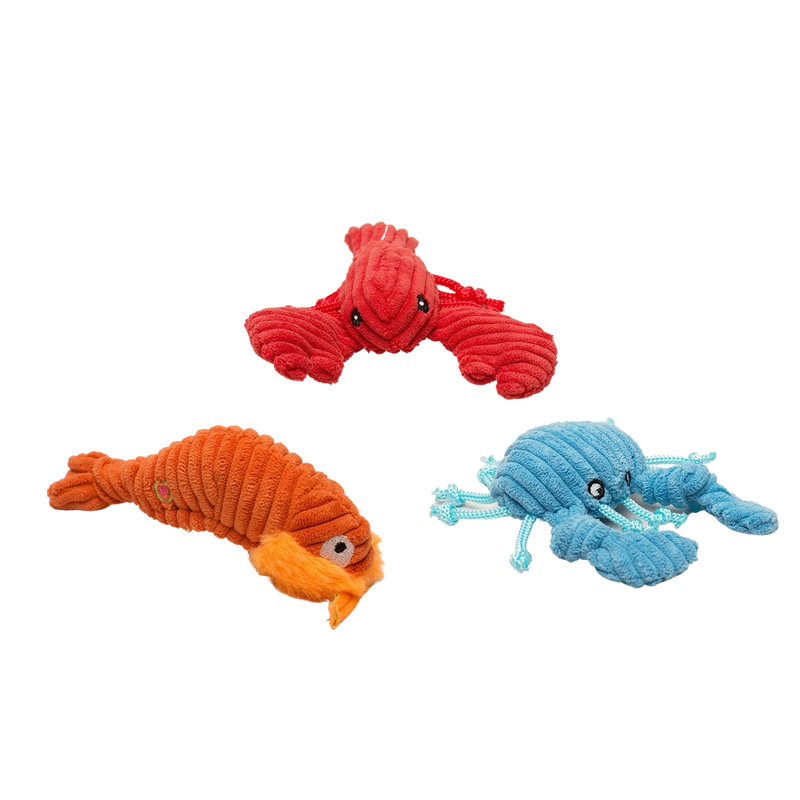 Huggle Hounds Raw Bar Wee Huggles® (Crab, Lobsta, Shrimp) 3 pack