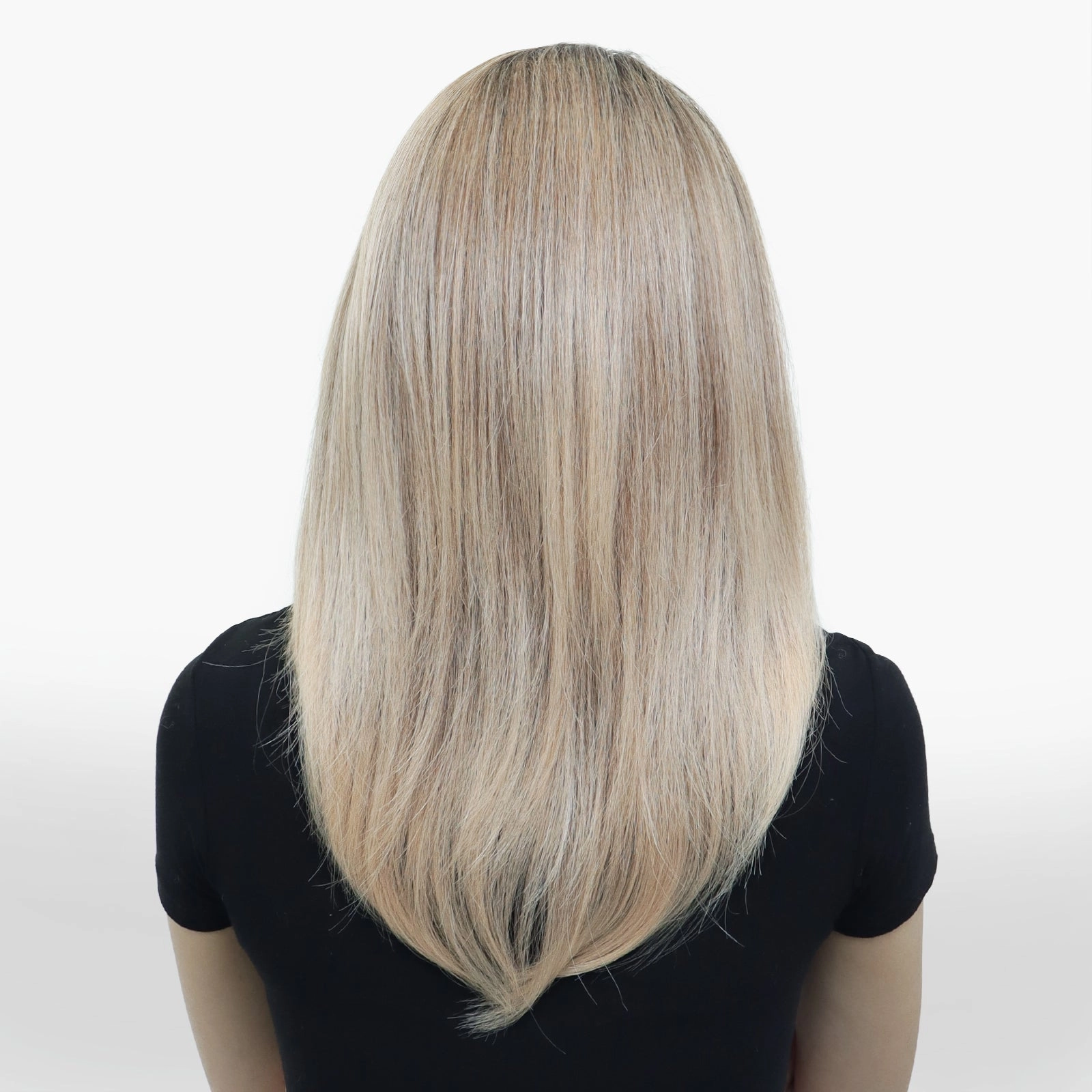IMstyle Tess PRE-CUT-LACE apricot blonde layer cut low density 9*6 lace front Petite wigs K337-TTL4-PINK-C9X6