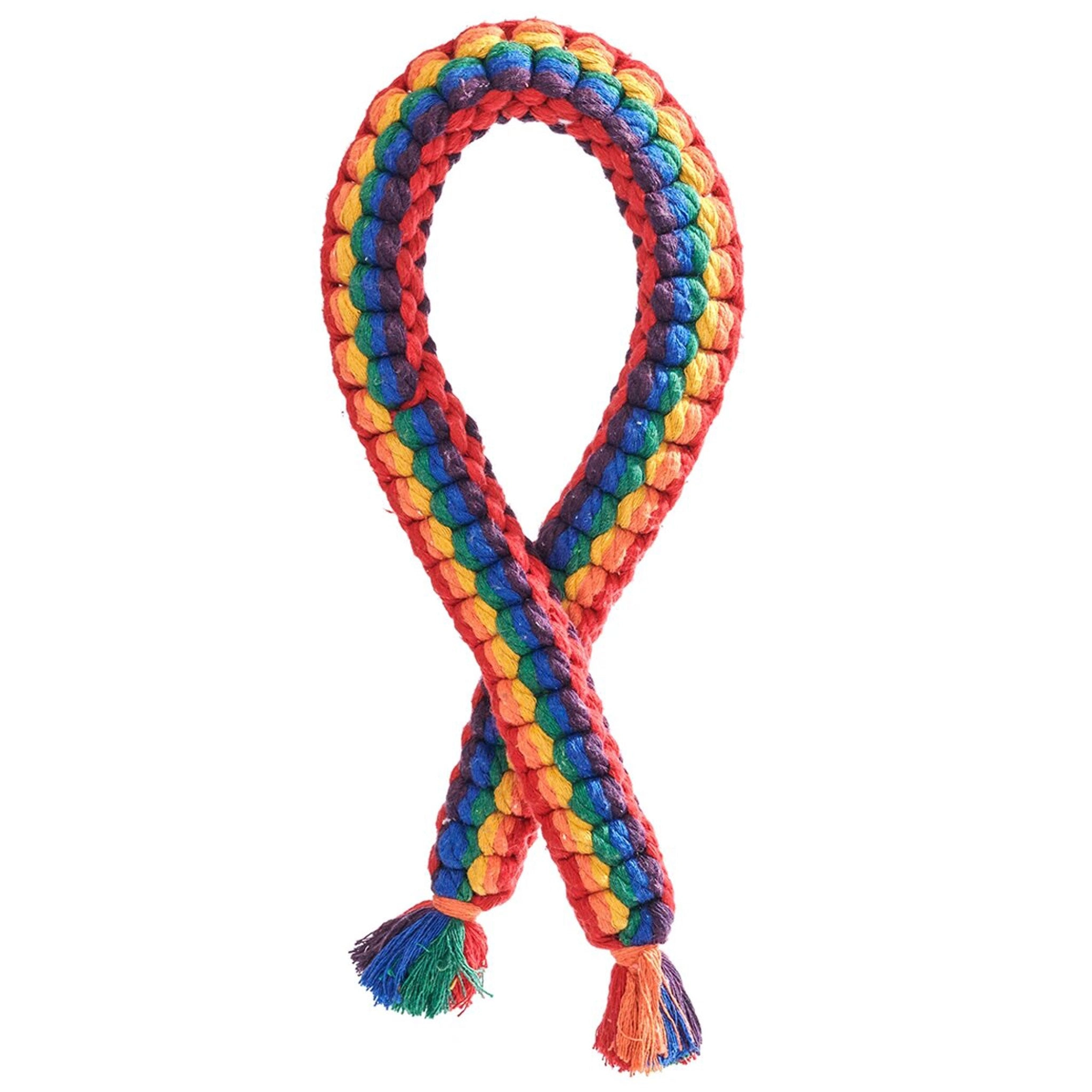 Jax & Bones Rainbow Tug Rope Rainbow Dog Toys