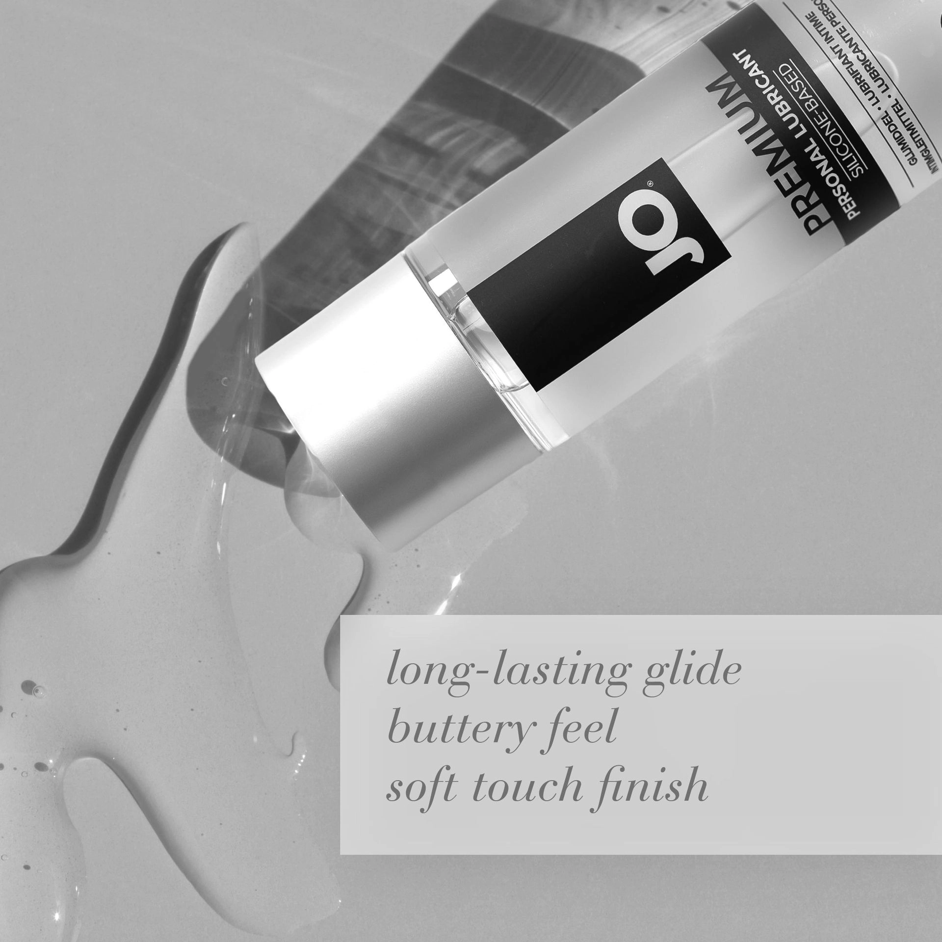 JO Premium Original Silicone Lubricant - 4 oz