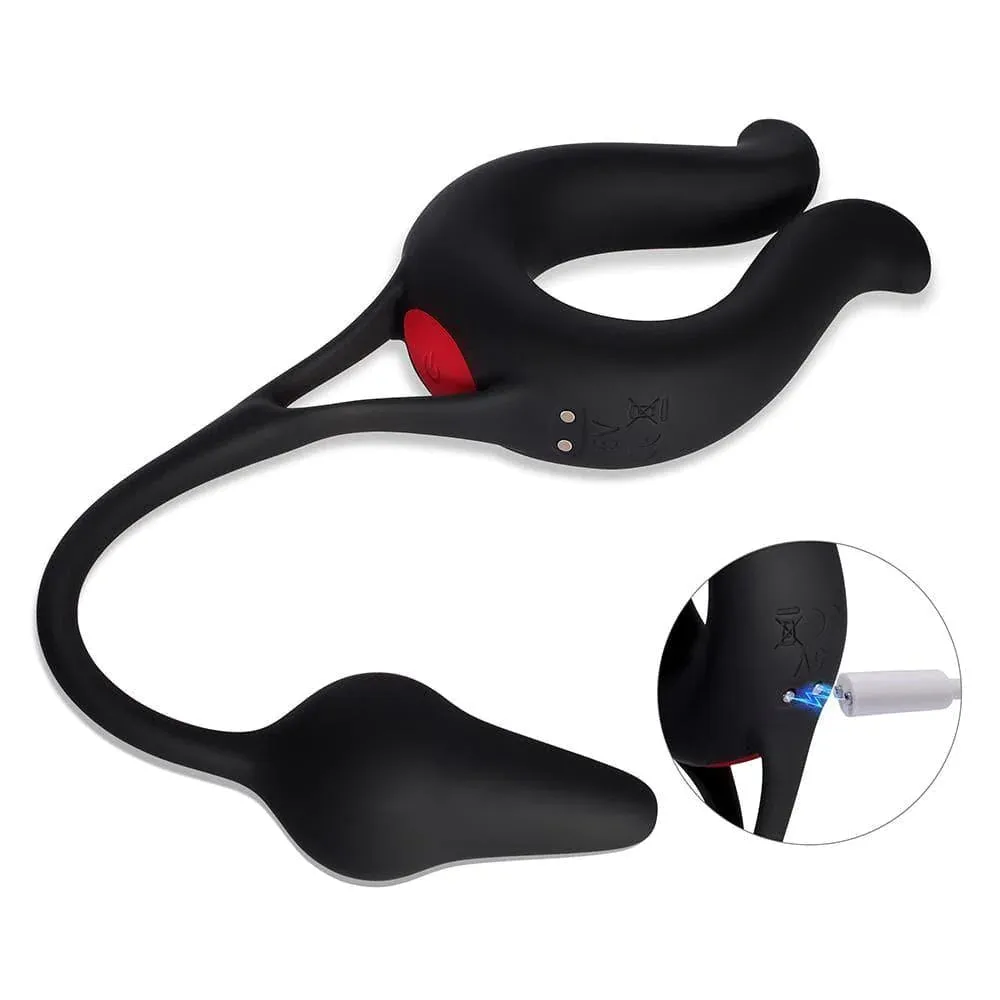 Jolie - Vibrating Multi Massager with Butt Plug