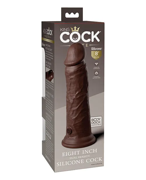 King Cock Elite 8 Inch Dual Density Silicone Cock
