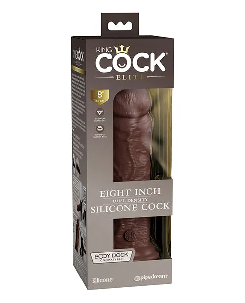 King Cock Elite 8 Inch Dual Density Silicone Cock