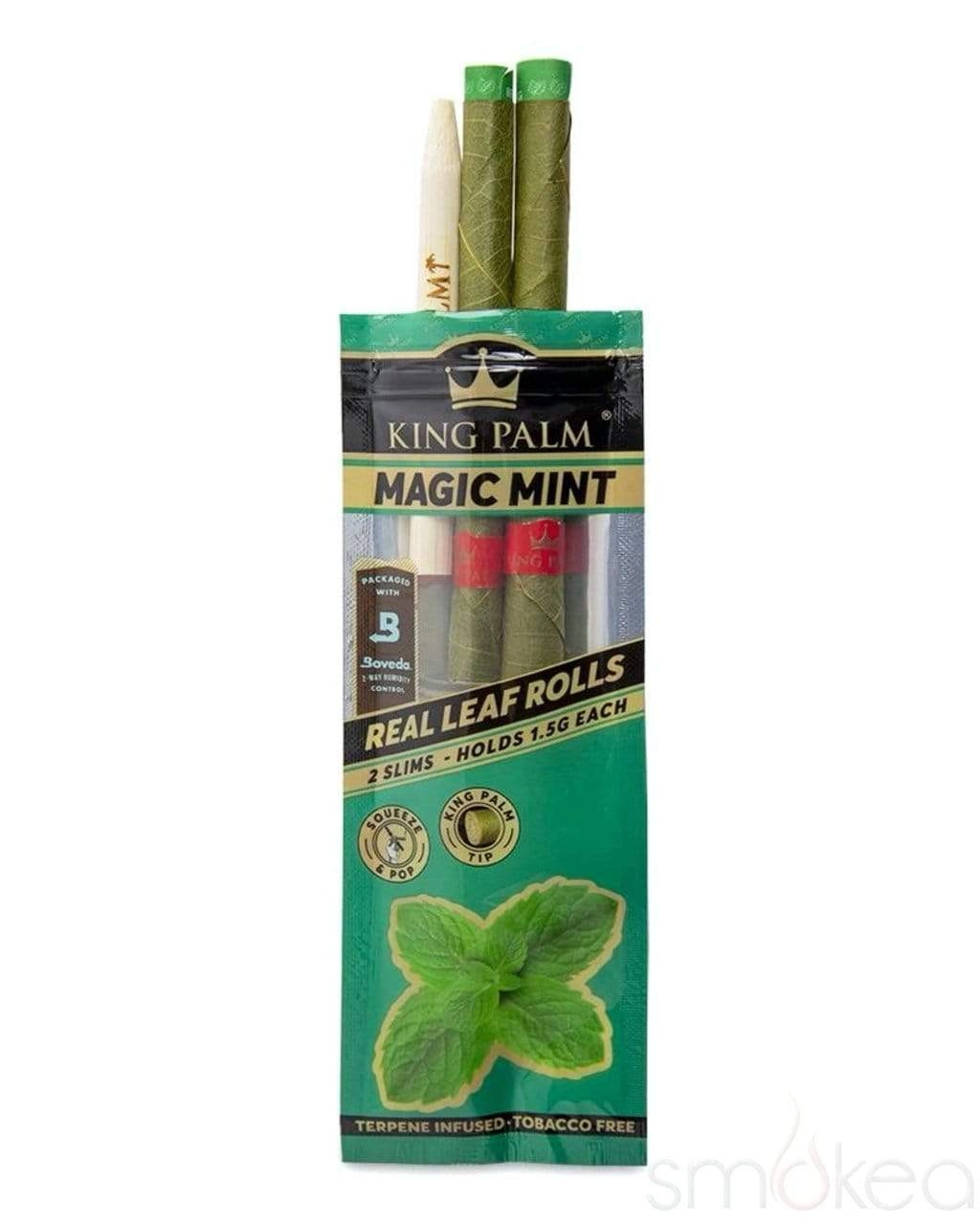 King Palm Slim Magic Mint Pre-Rolled Cones (2-Pack)
