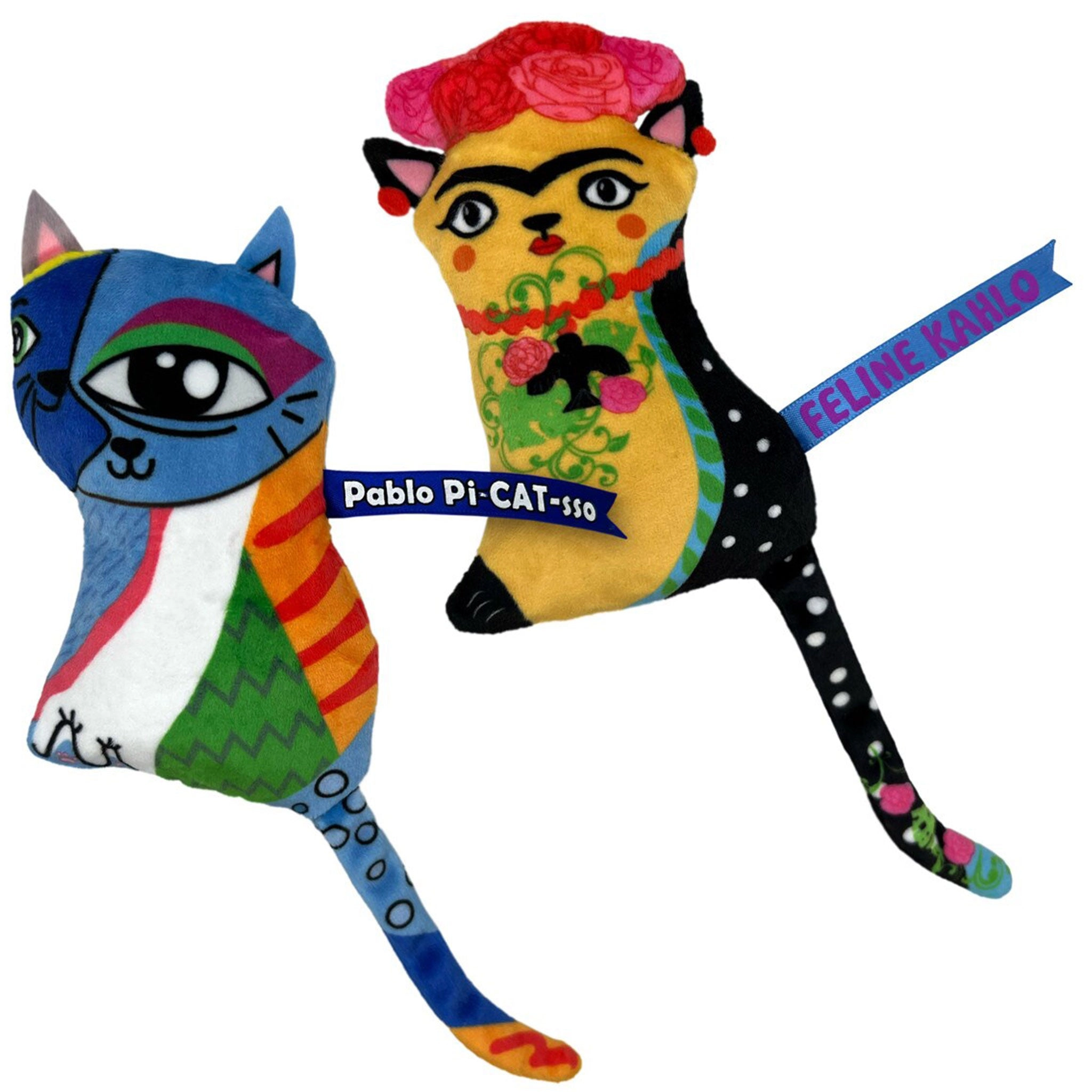 Kong Kahlo & Picasso Multi Cat Toys