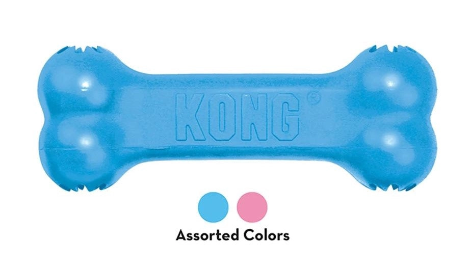 KONG Puppy Goodie Bone with Rope XS Dog Toy