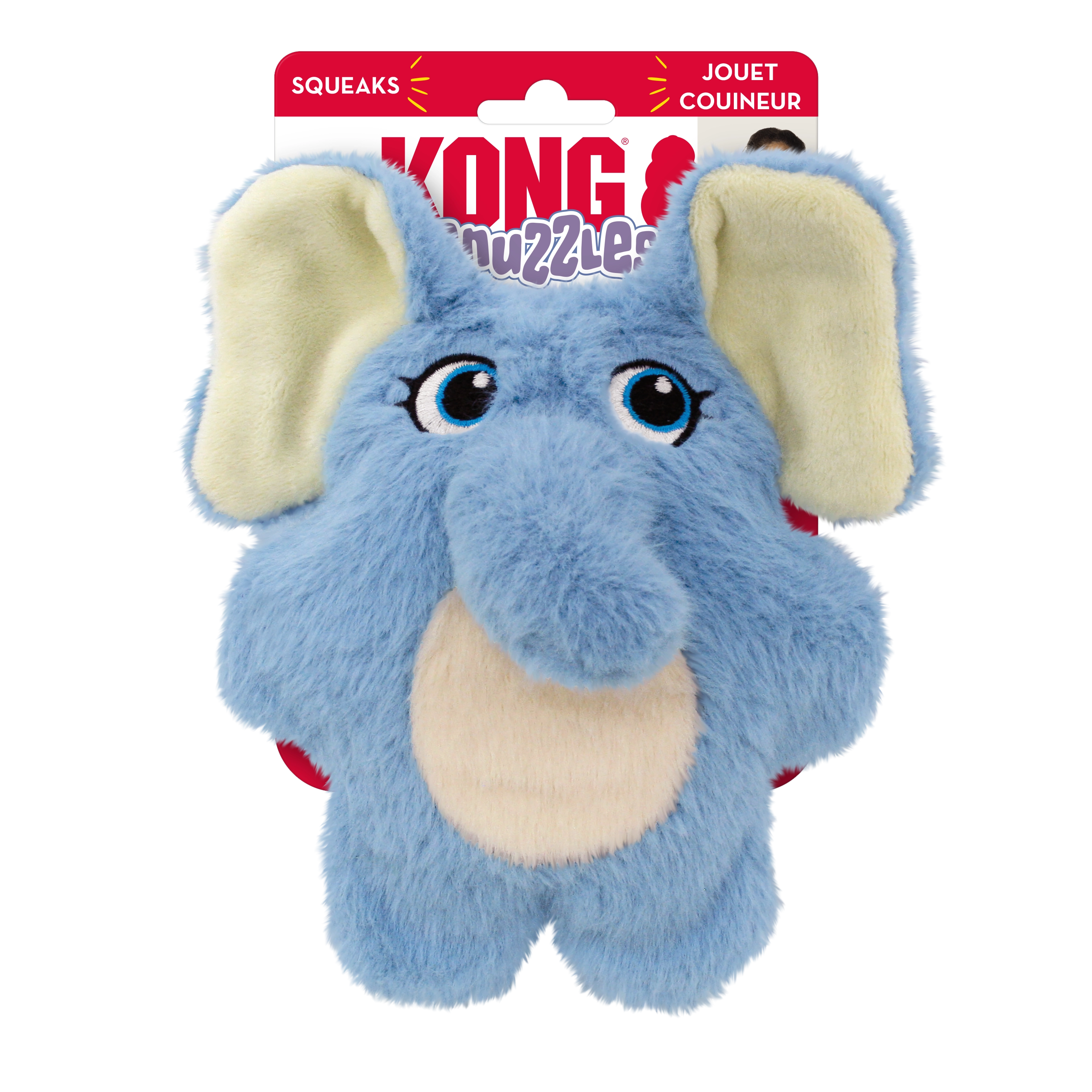 Kong Snuzzles Kiddos Elephant Dog Toy