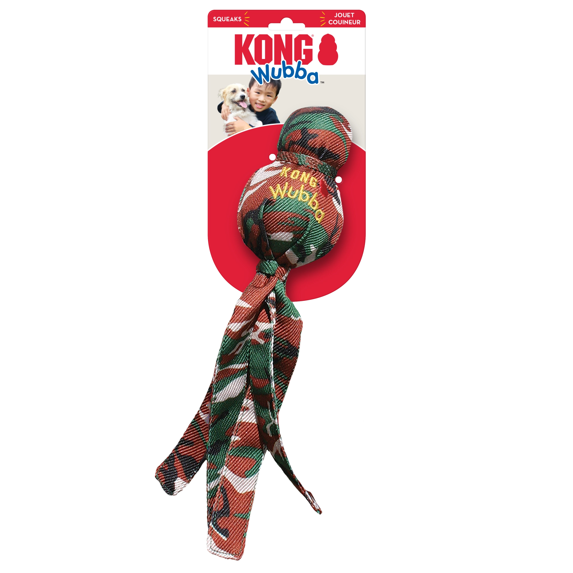 KONG Wubba™ Camo Assorted XL Dog Toy