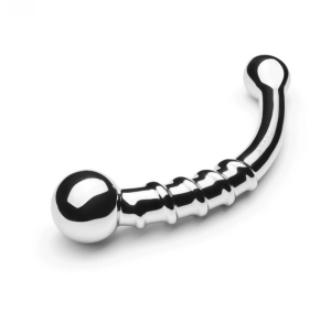 Le Wand Bow Stainless Steel G-Spot   P-Spot Dildo
