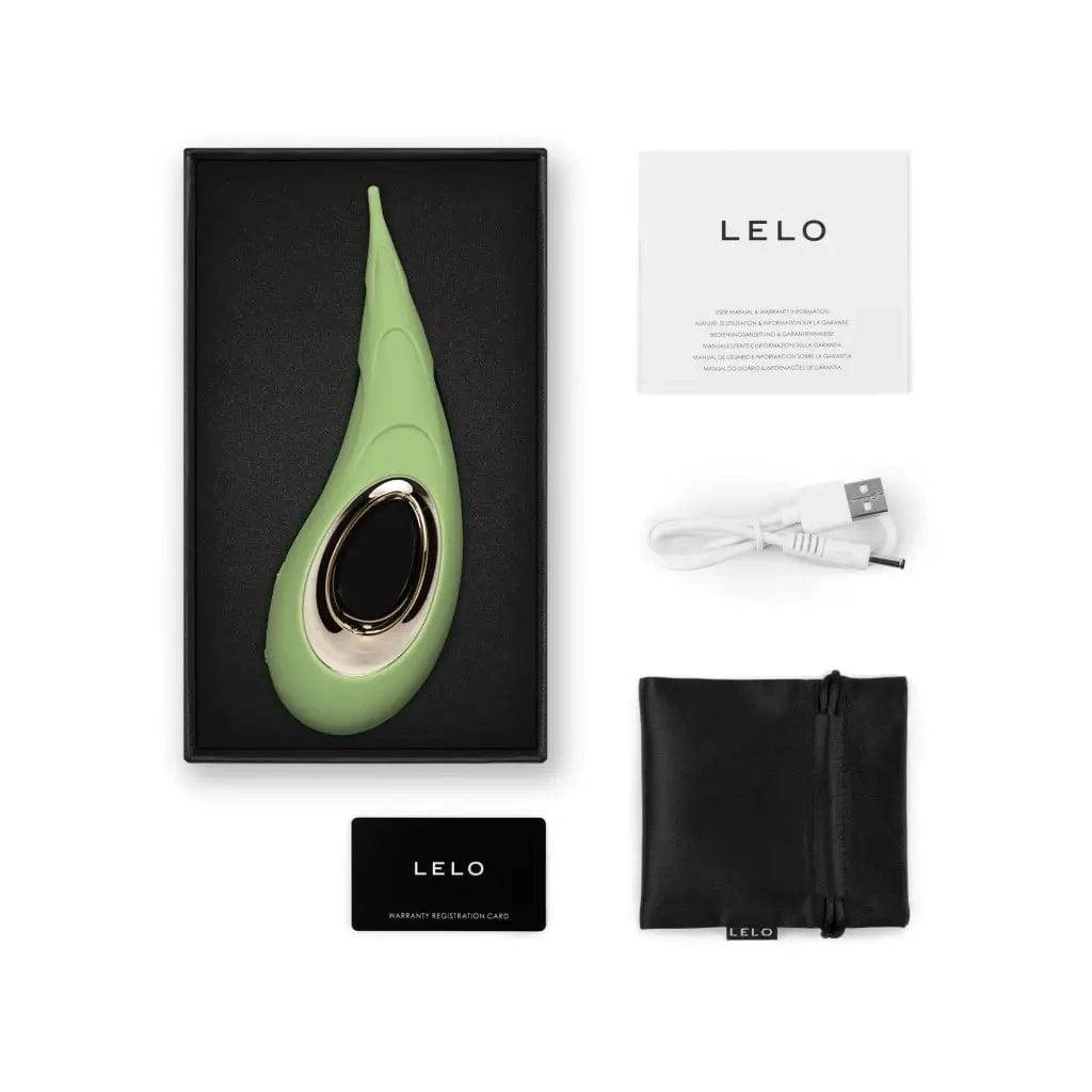 Lelo Dot Cruise Clitoral Stimulator Pistachio Cream
