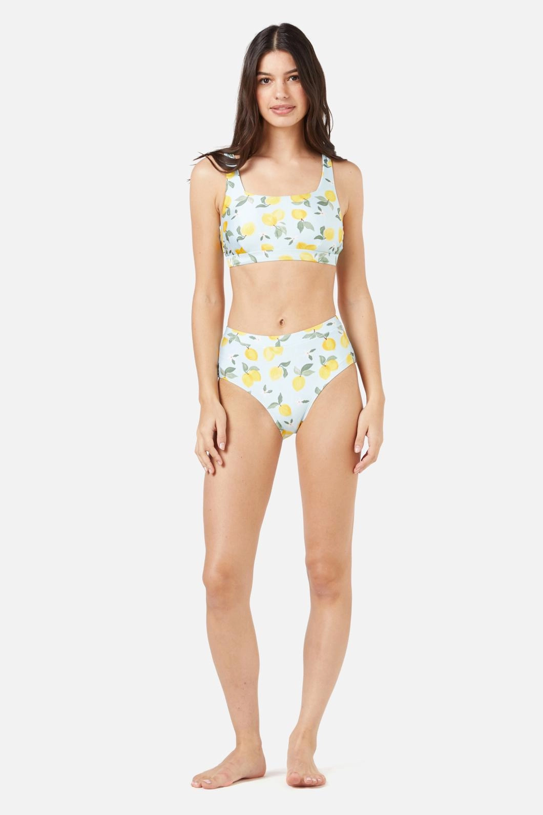 Lemon Bikini Top