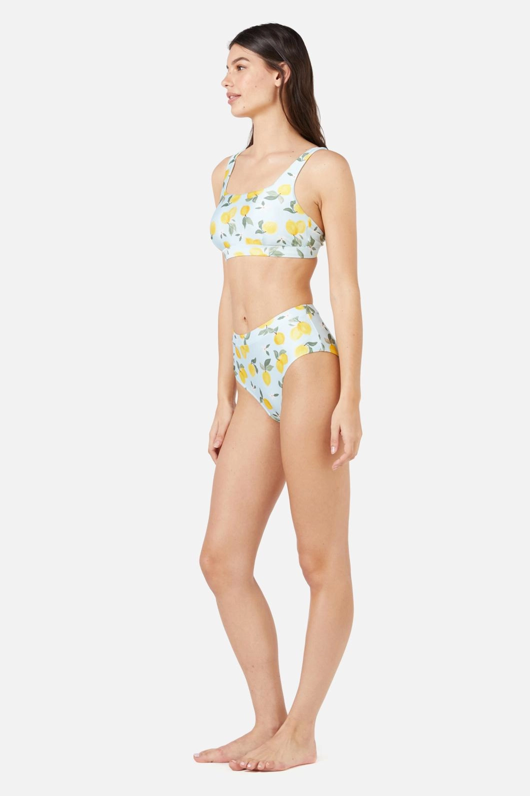 Lemon Bikini Top