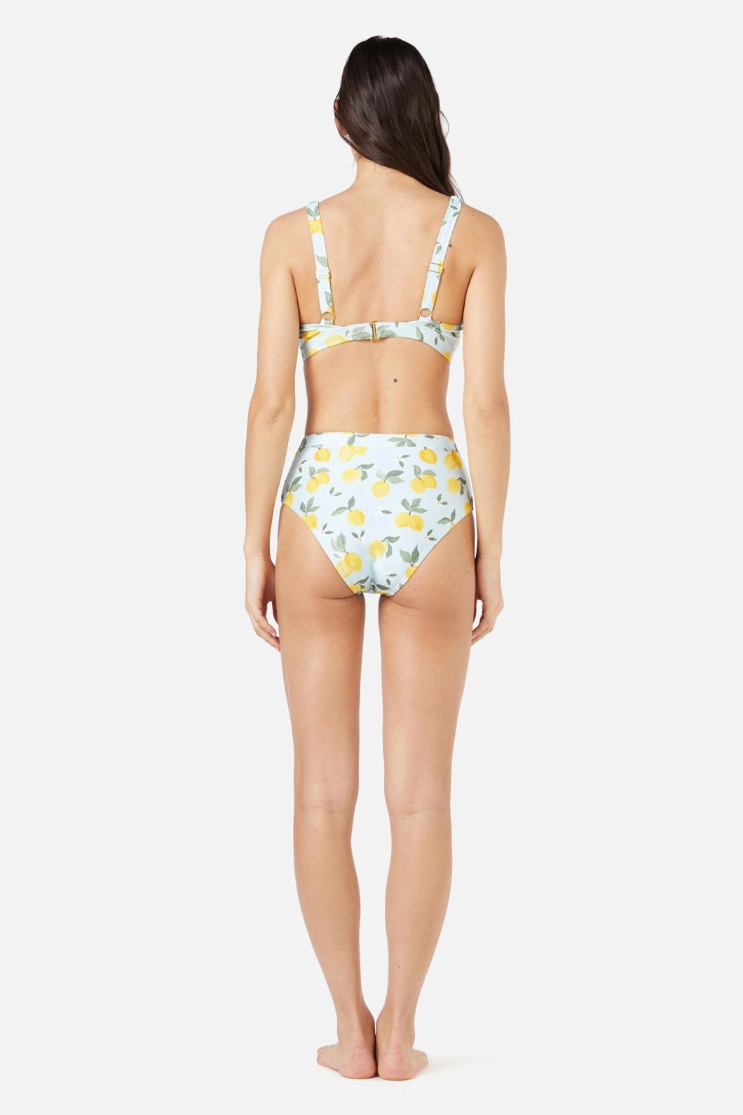 Lemon Bikini Top