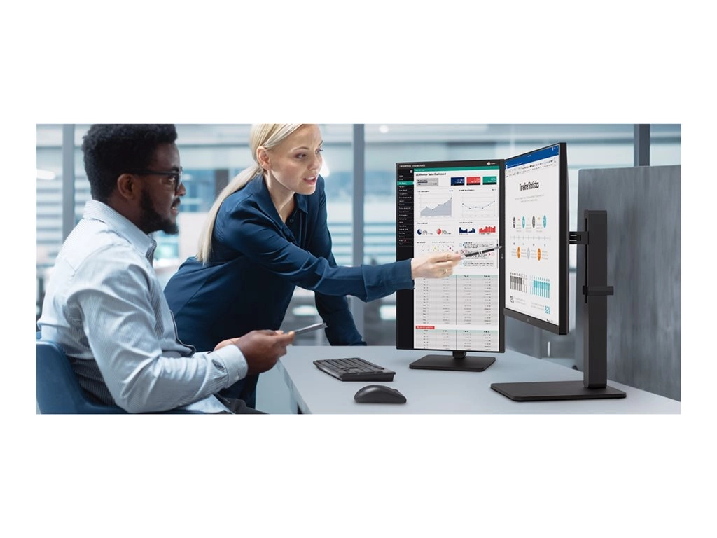 LG 27BA560-B - LED monitor - 27 - 1920 x 1080 Full HD (1080p) @ 100 Hz - IPS - 250 cd/mï¿½ - 1300:1 - 5 ms - HDMI