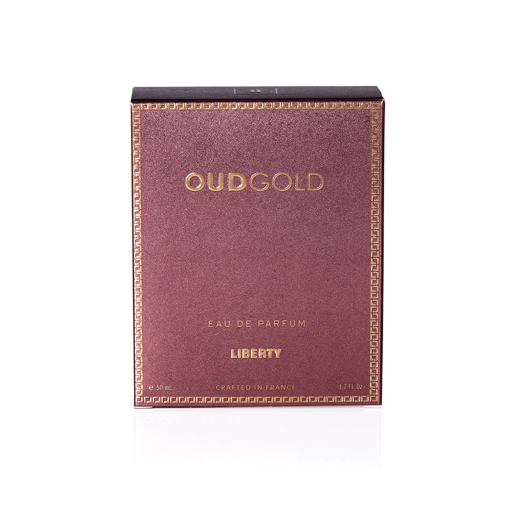 Liberty Luxury OudGold Perfume for Men and Women (50ml/1.7Oz), Eau De Parfum (EDP), Crafted in France, Long Lasting Smell, Woody notes.