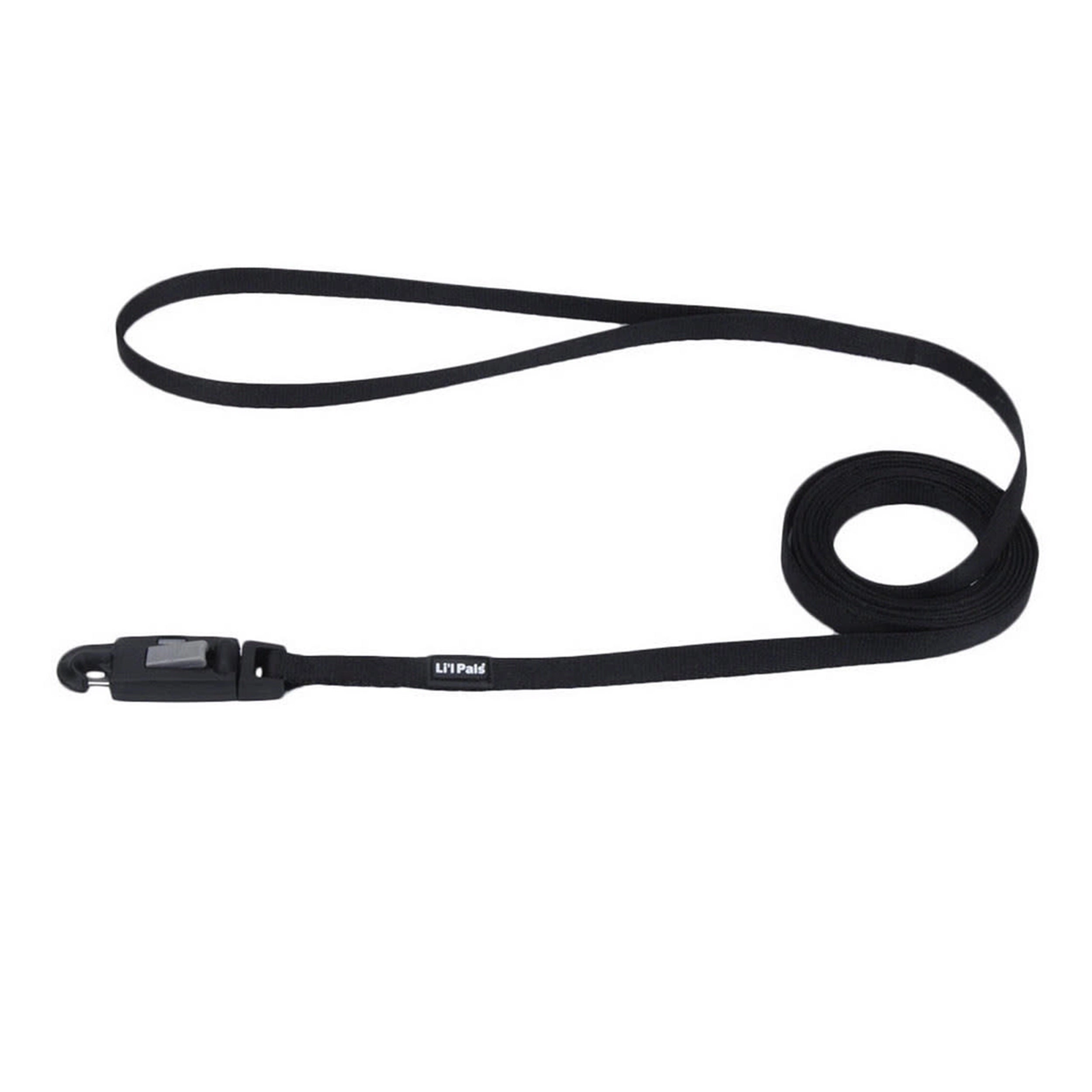 Li'l Pals® Dog Leash with E-Z Snap® Black