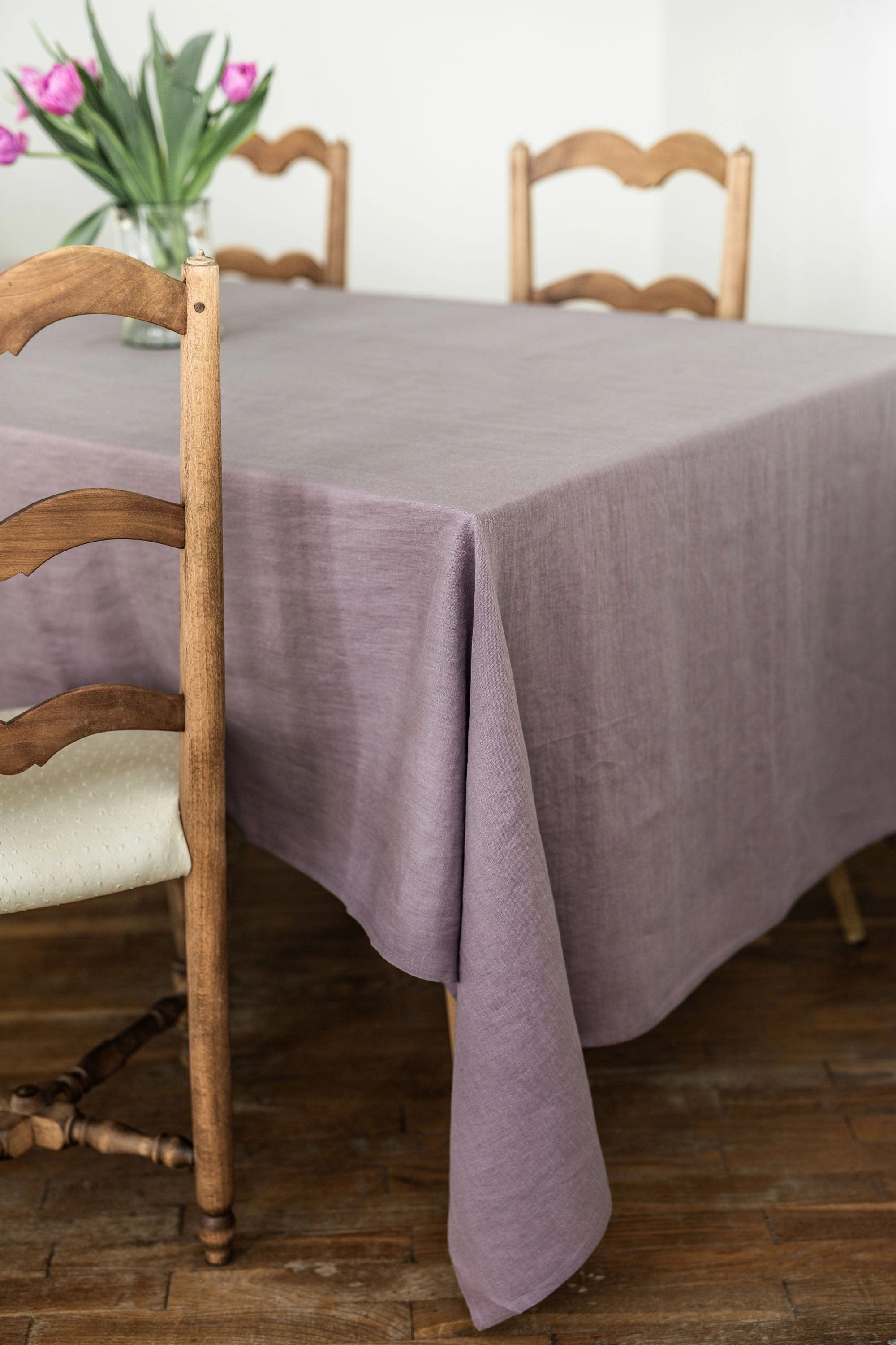 Linen Tablecloth | Dusty Lavender