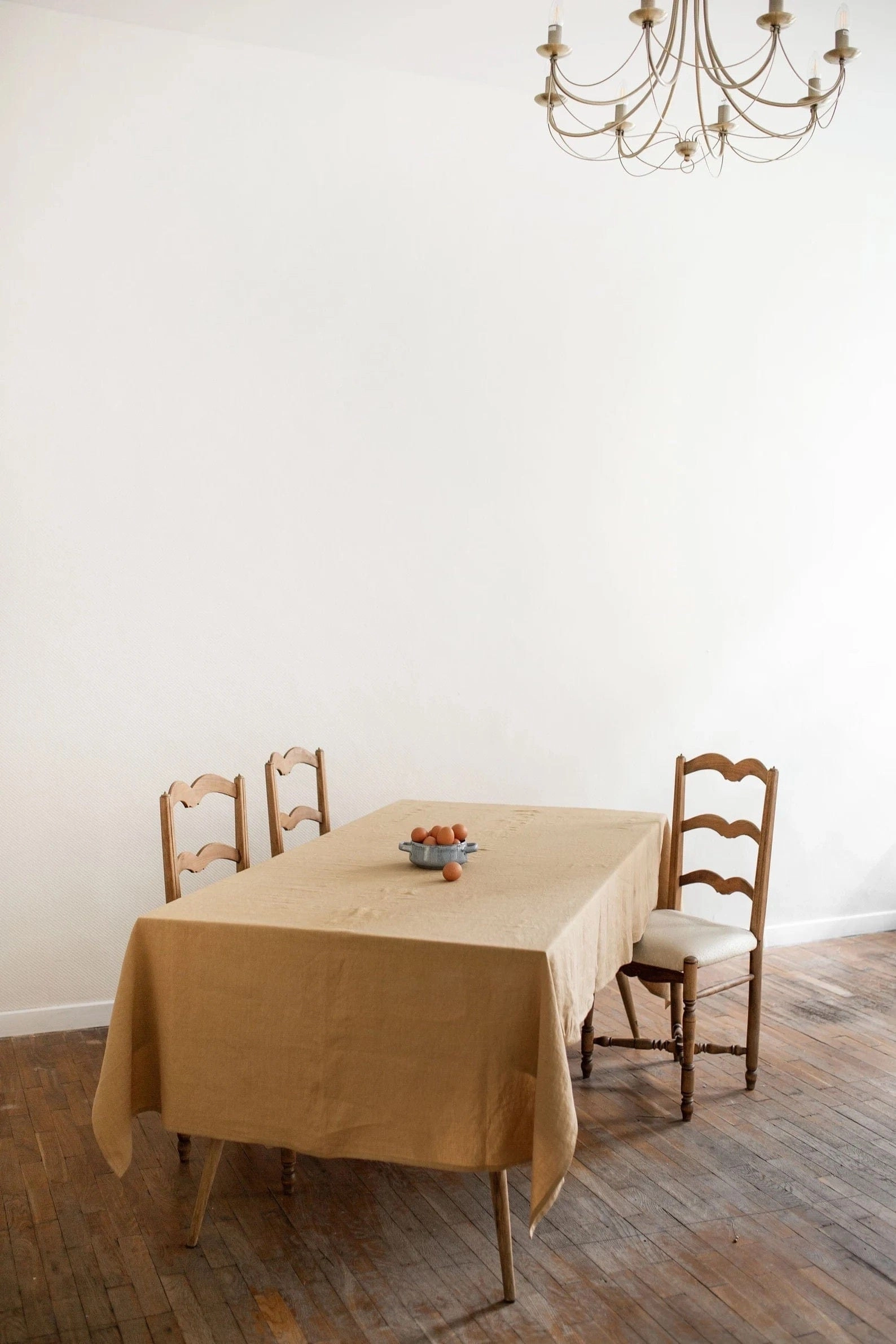 Linen Tablecloth | Mustard