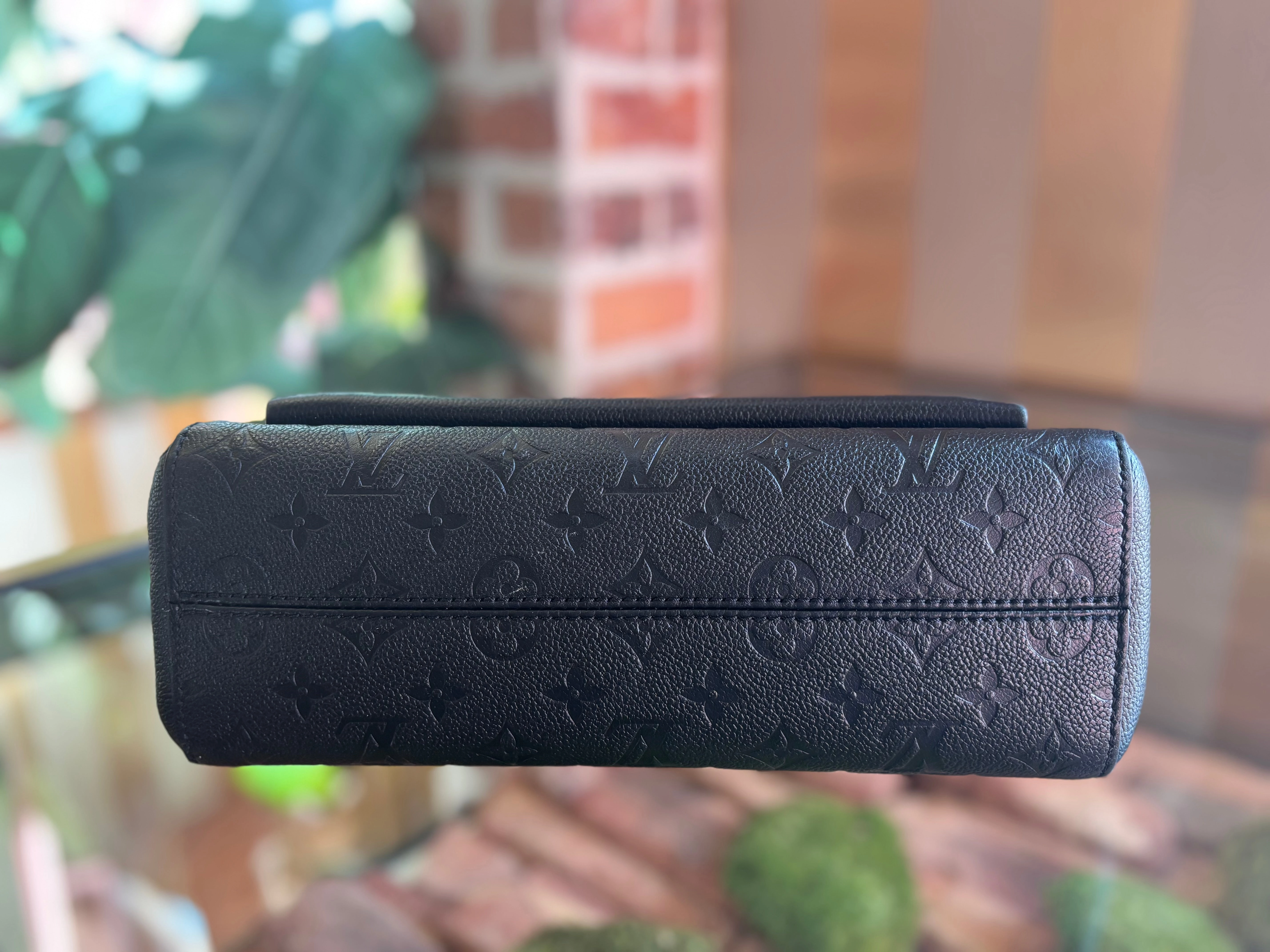 LOUIS VUITTON Black Empriente Vavin MM Shoulder Bag