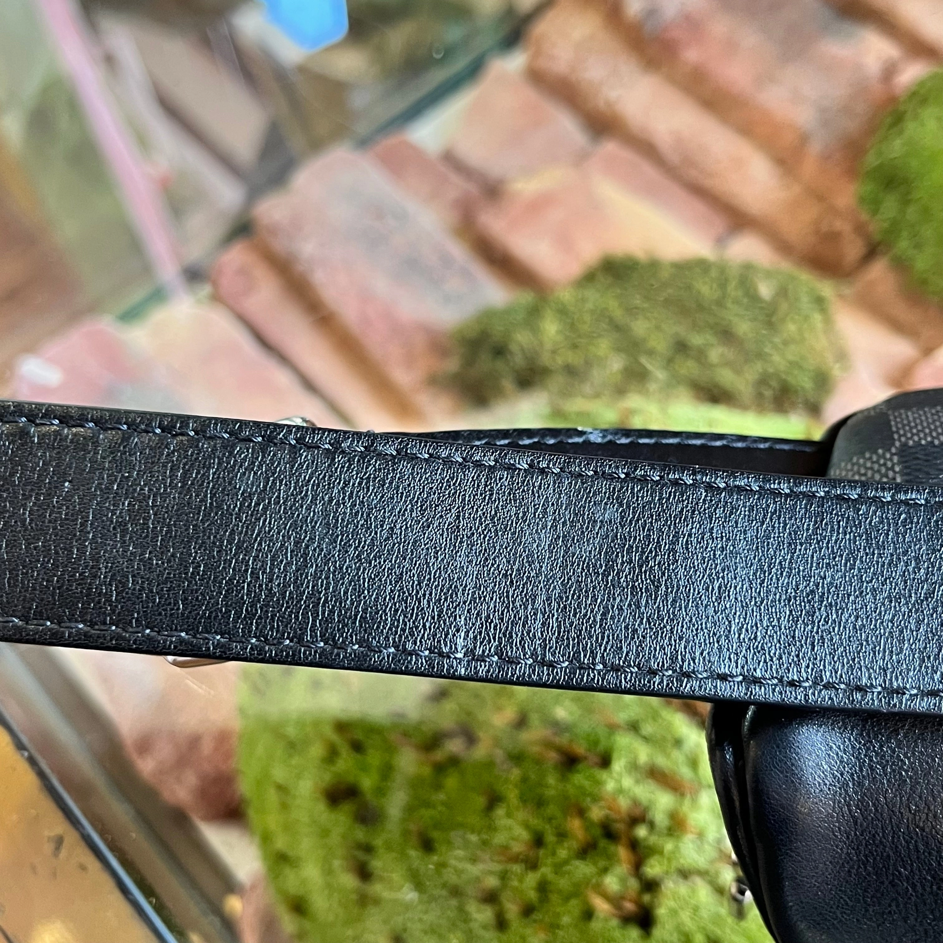 LOUIS VUITTON Campus Bumbag Damier Graphite Belt Bag