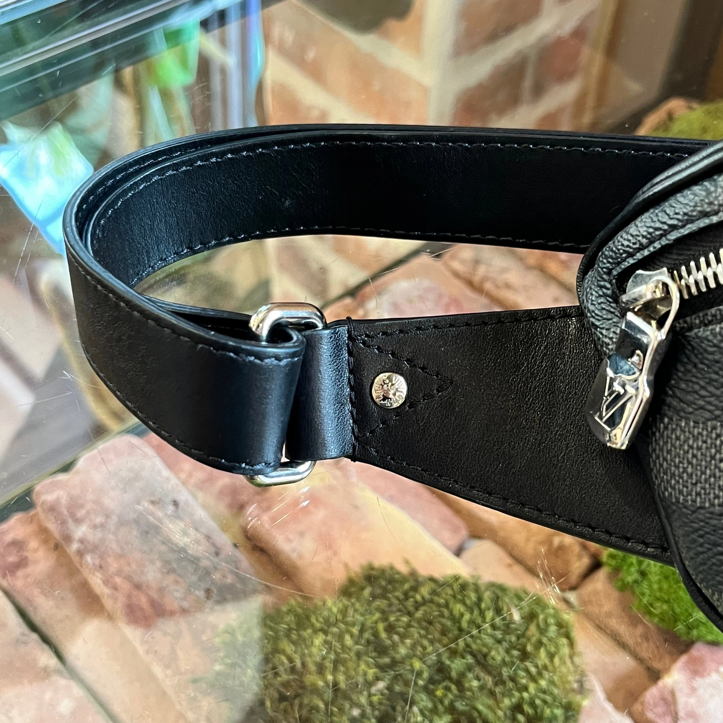 LOUIS VUITTON Campus Bumbag Damier Graphite Belt Bag
