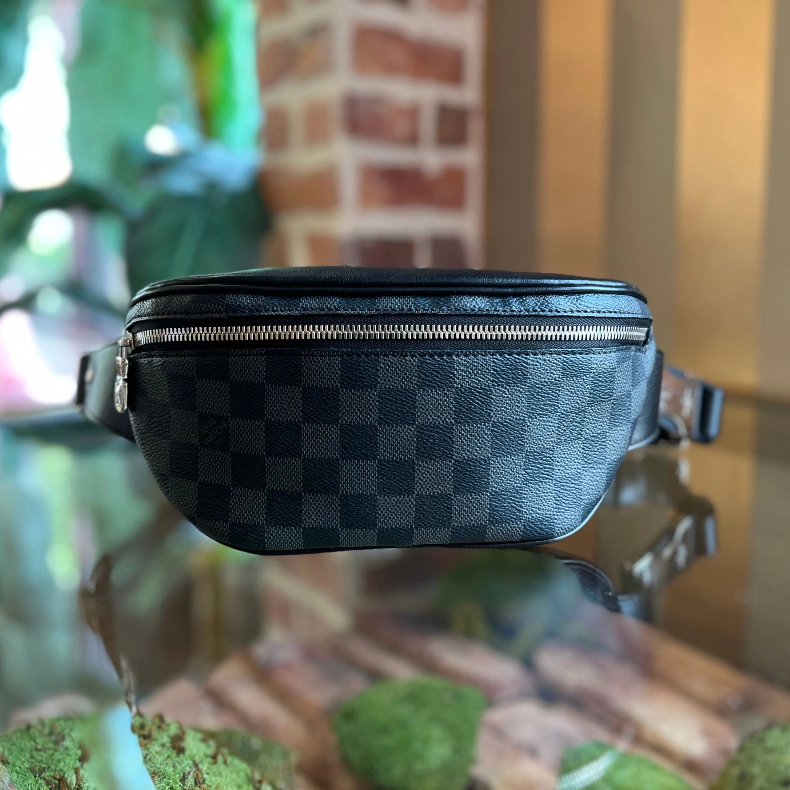LOUIS VUITTON Campus Bumbag Damier Graphite Belt Bag