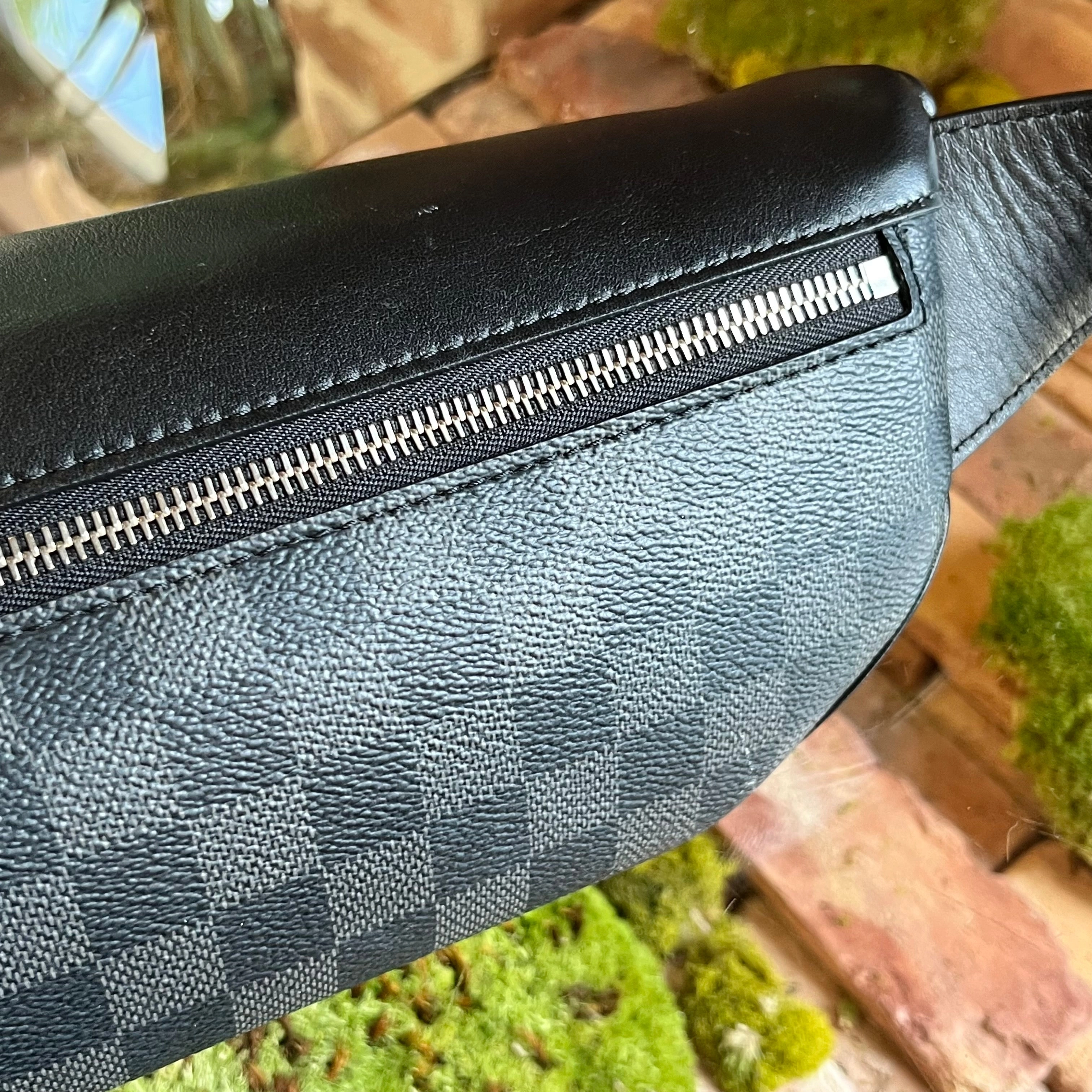 LOUIS VUITTON Campus Bumbag Damier Graphite Belt Bag