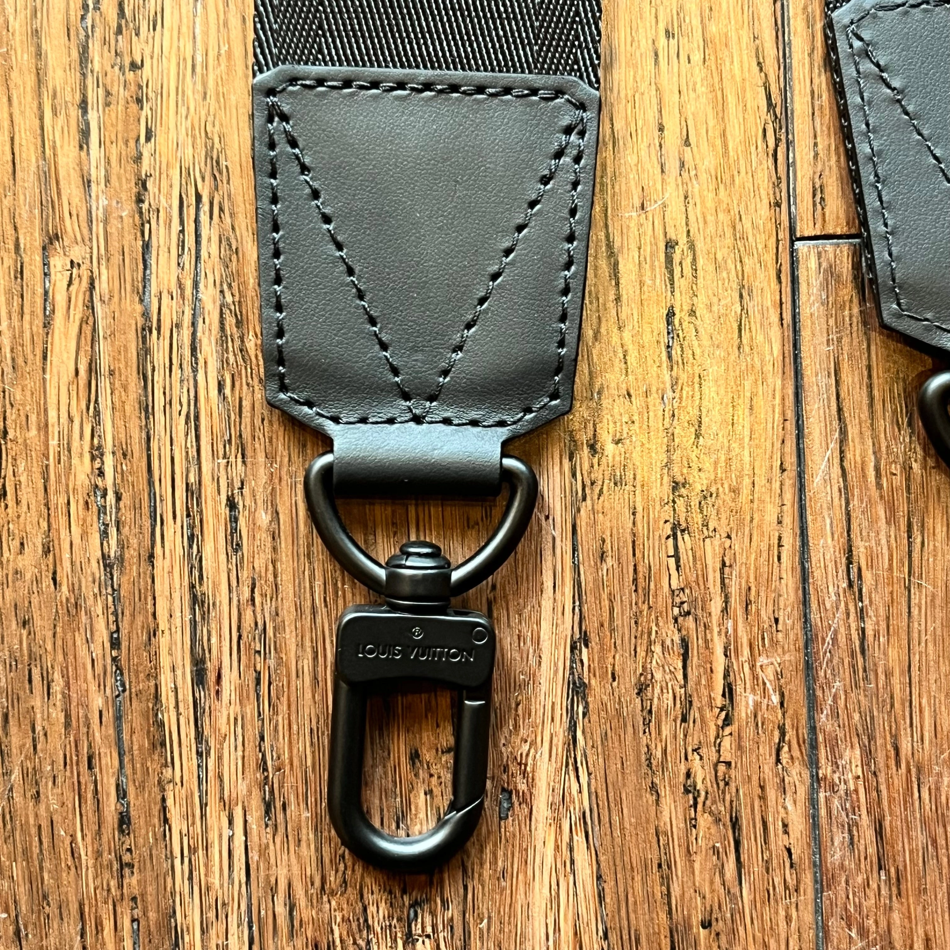 LOUIS VUITTON Logo Jacquard Bandouliere Strap
