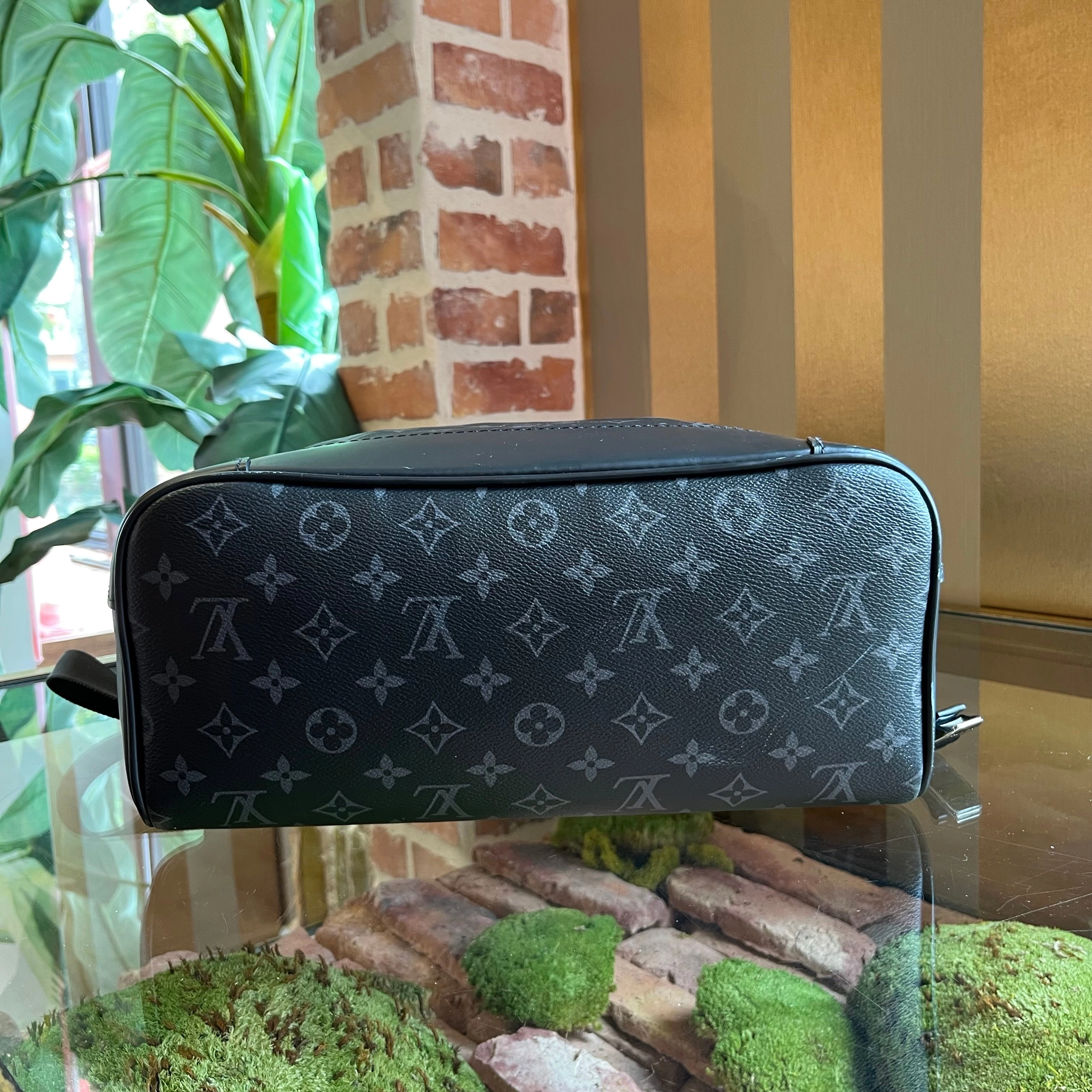 LOUIS VUITTON Steamer Monogram Eclipse Backpack