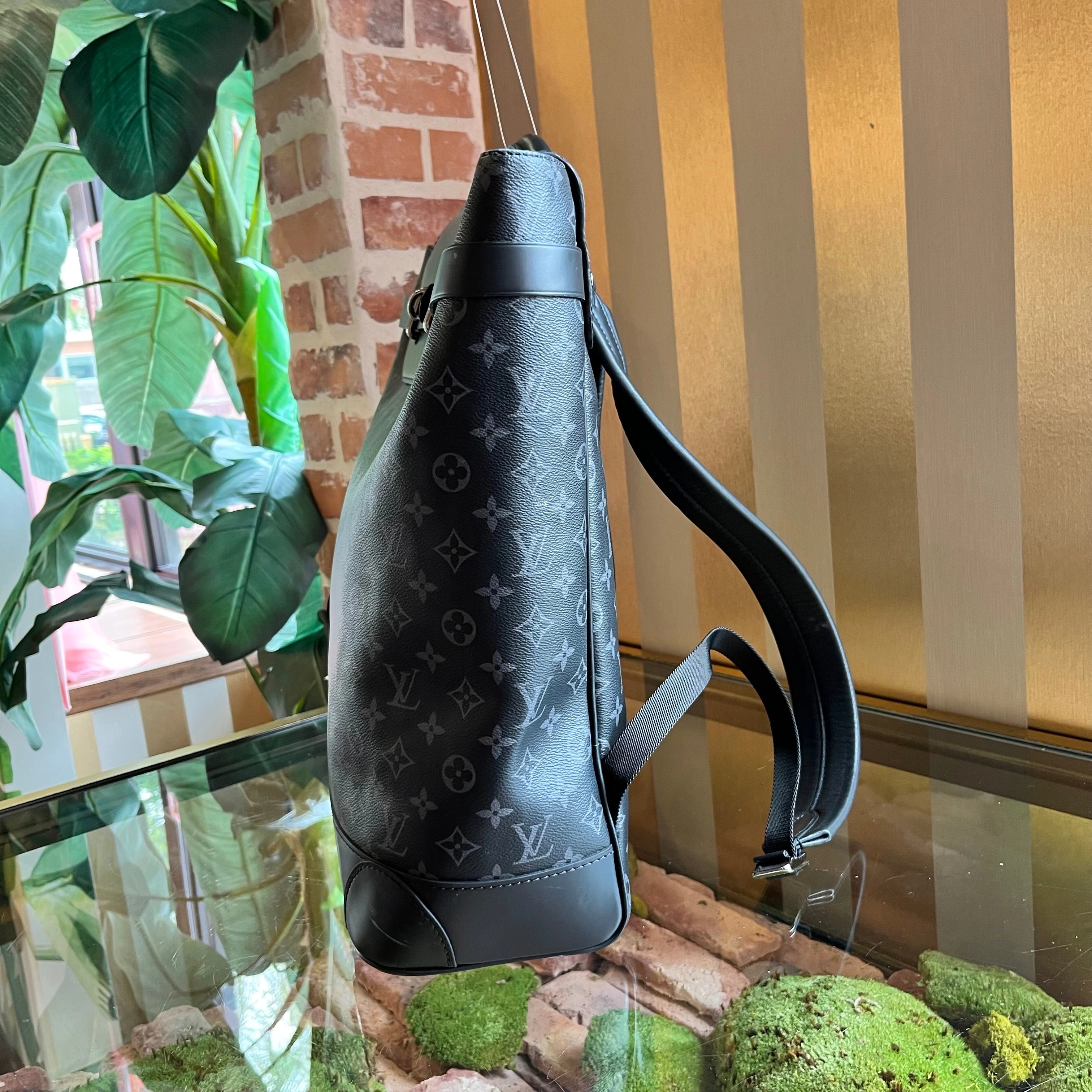 LOUIS VUITTON Steamer Monogram Eclipse Backpack