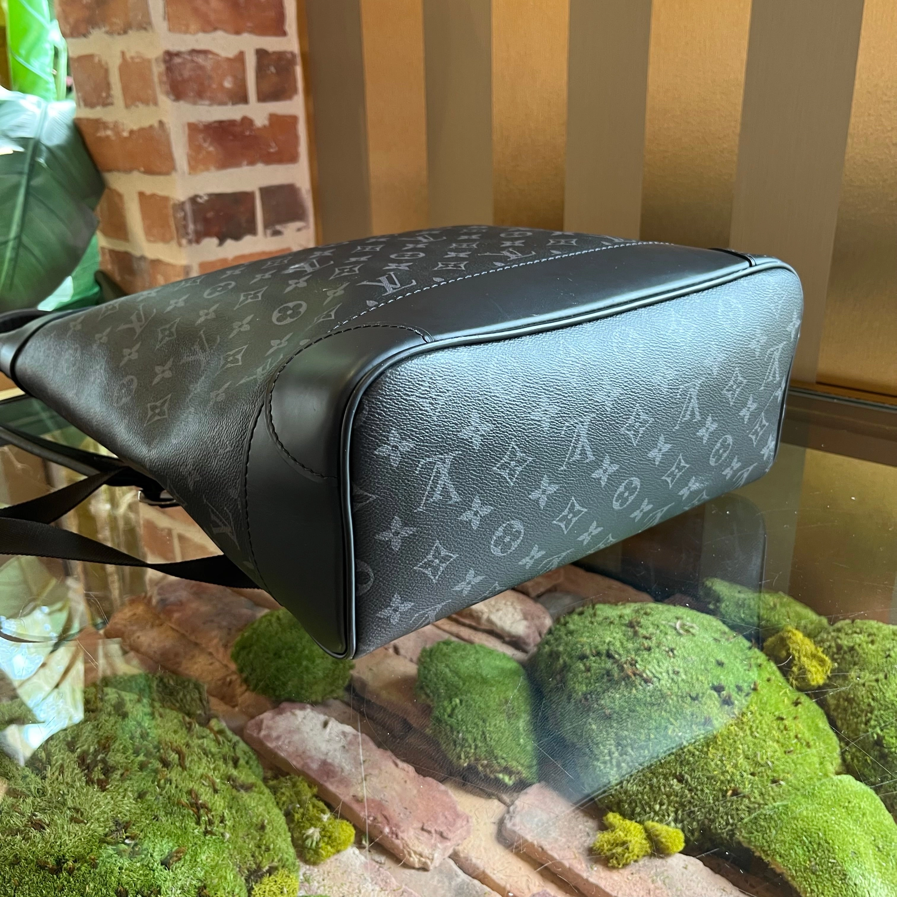 LOUIS VUITTON Steamer Monogram Eclipse Backpack