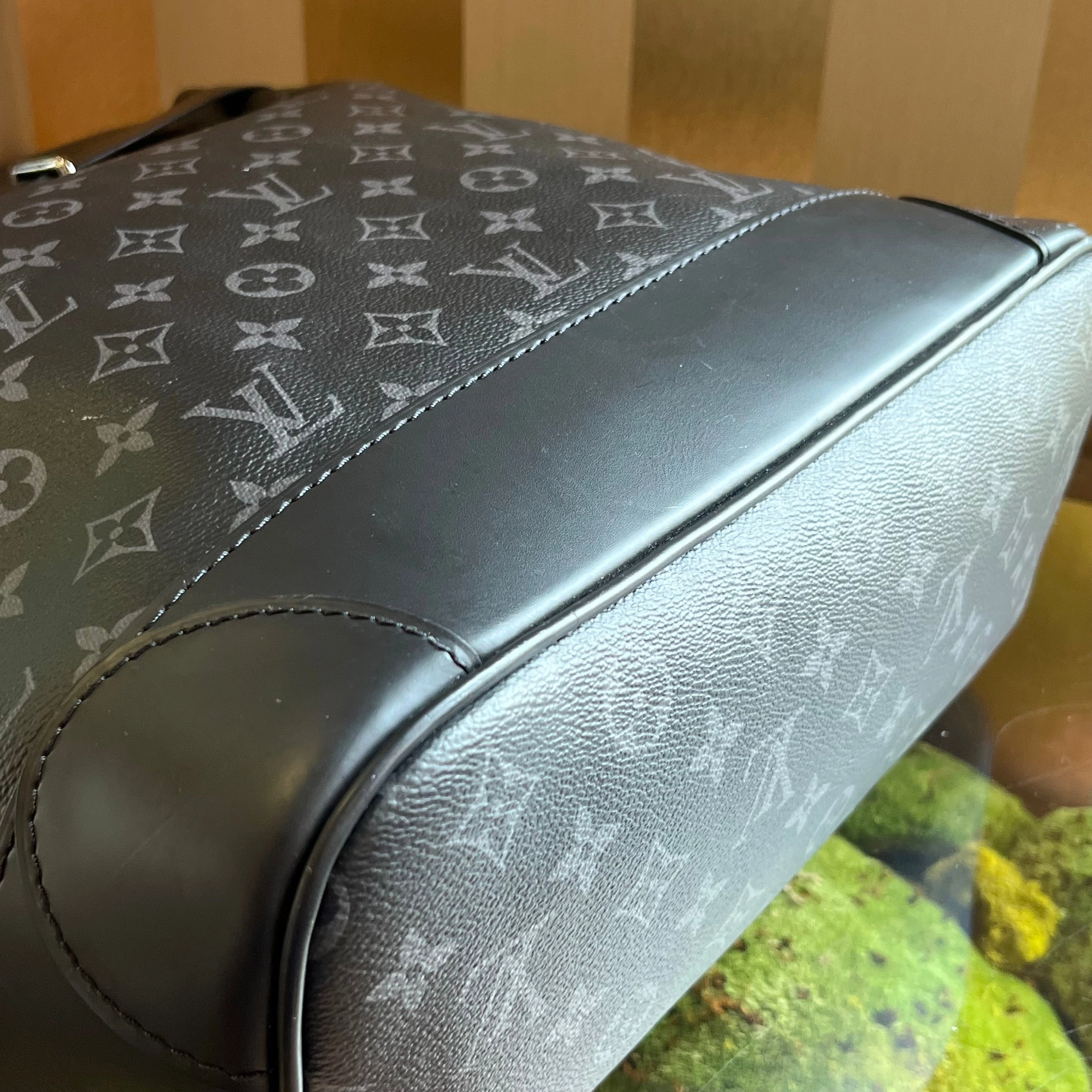 LOUIS VUITTON Steamer Monogram Eclipse Backpack