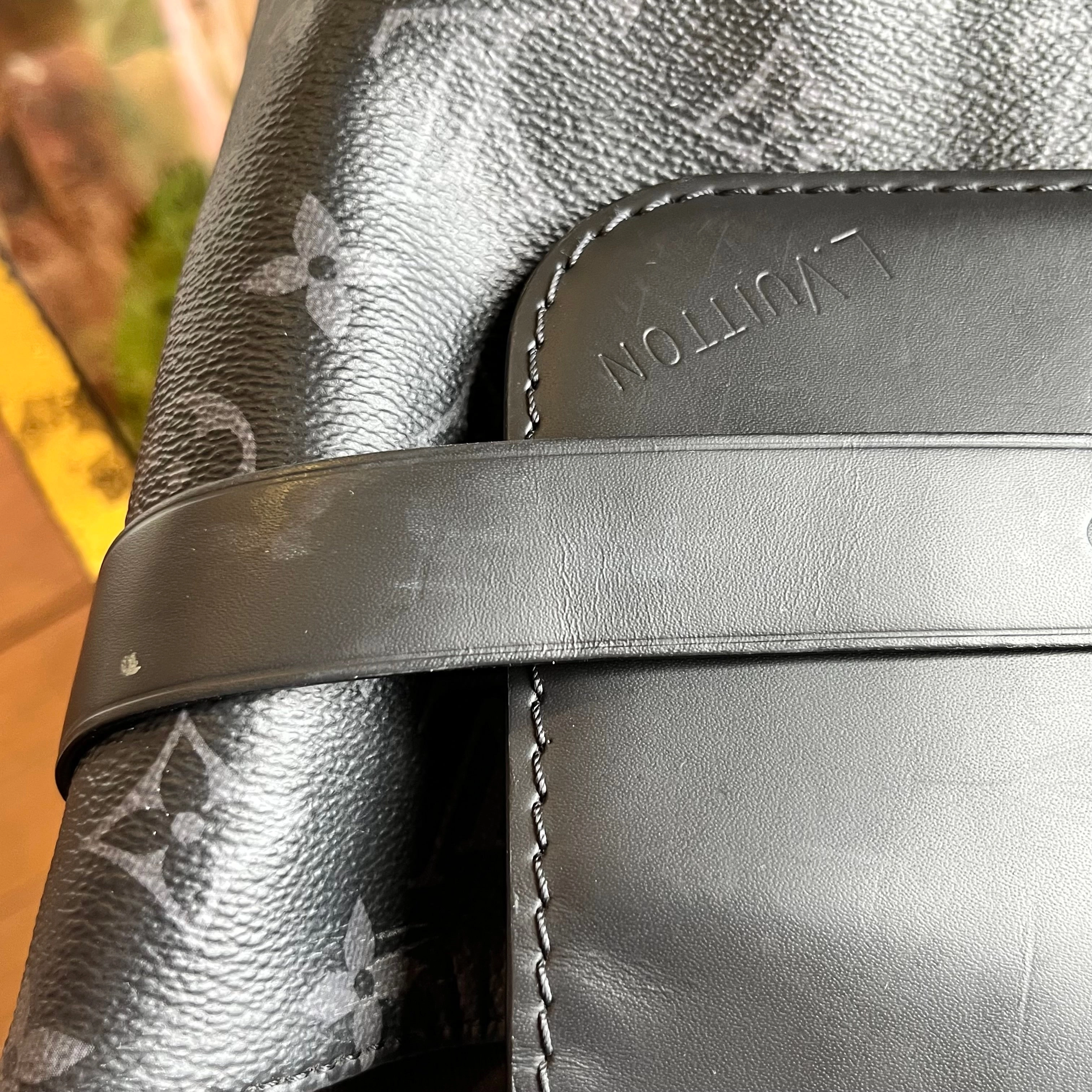 LOUIS VUITTON Steamer Monogram Eclipse Backpack