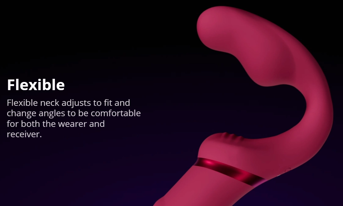 Lovense Lapis Bluetooth App Controlled Vibrating Strapless Strap-On