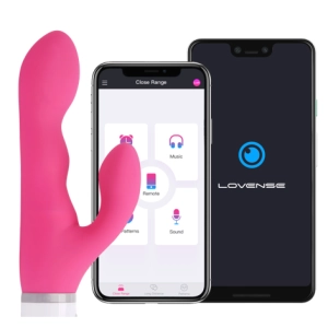 Lovense Nora Rotating Dual Stimulation Rabbit Vibrator