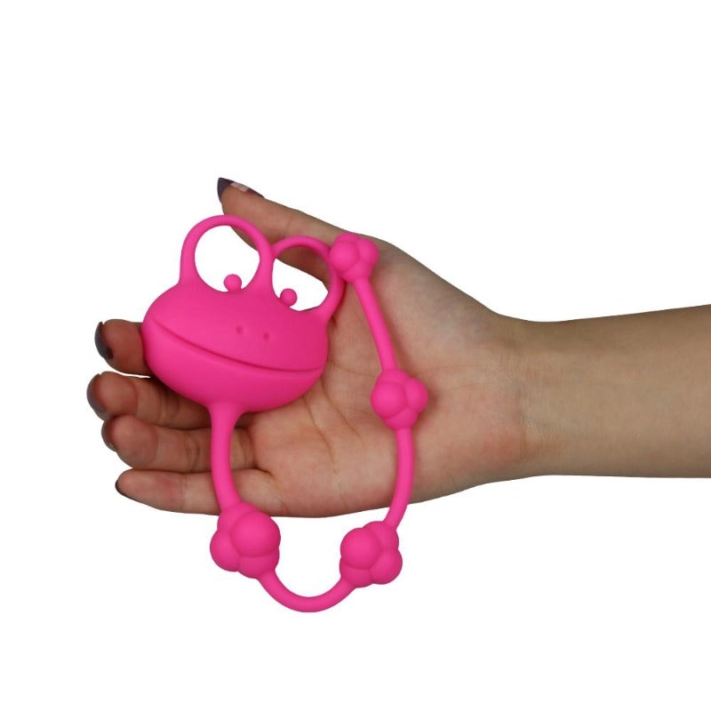 LoveToy 10 Silicone Frog Anal Beads
