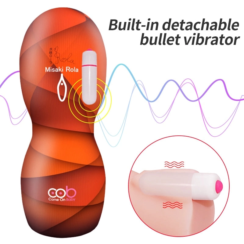 Male Masturbators for Men Vagina Vacuum Pocket Pussy Endurance Exercise Masturbation Sex Toys