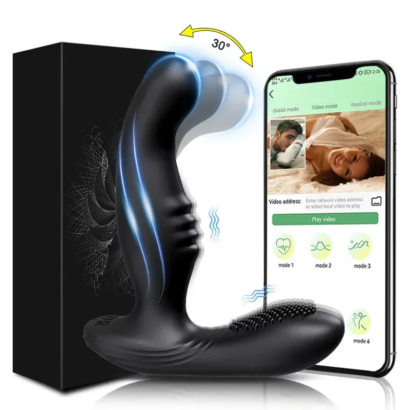 Male Prostate Massager 10 Swing & Vibration Modes